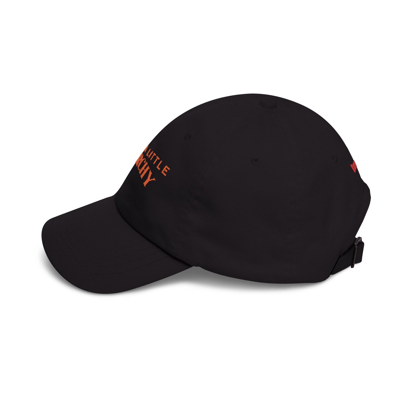 Cause A Little Anarchy Dad Cap — Embroidered Green Baseball Hat