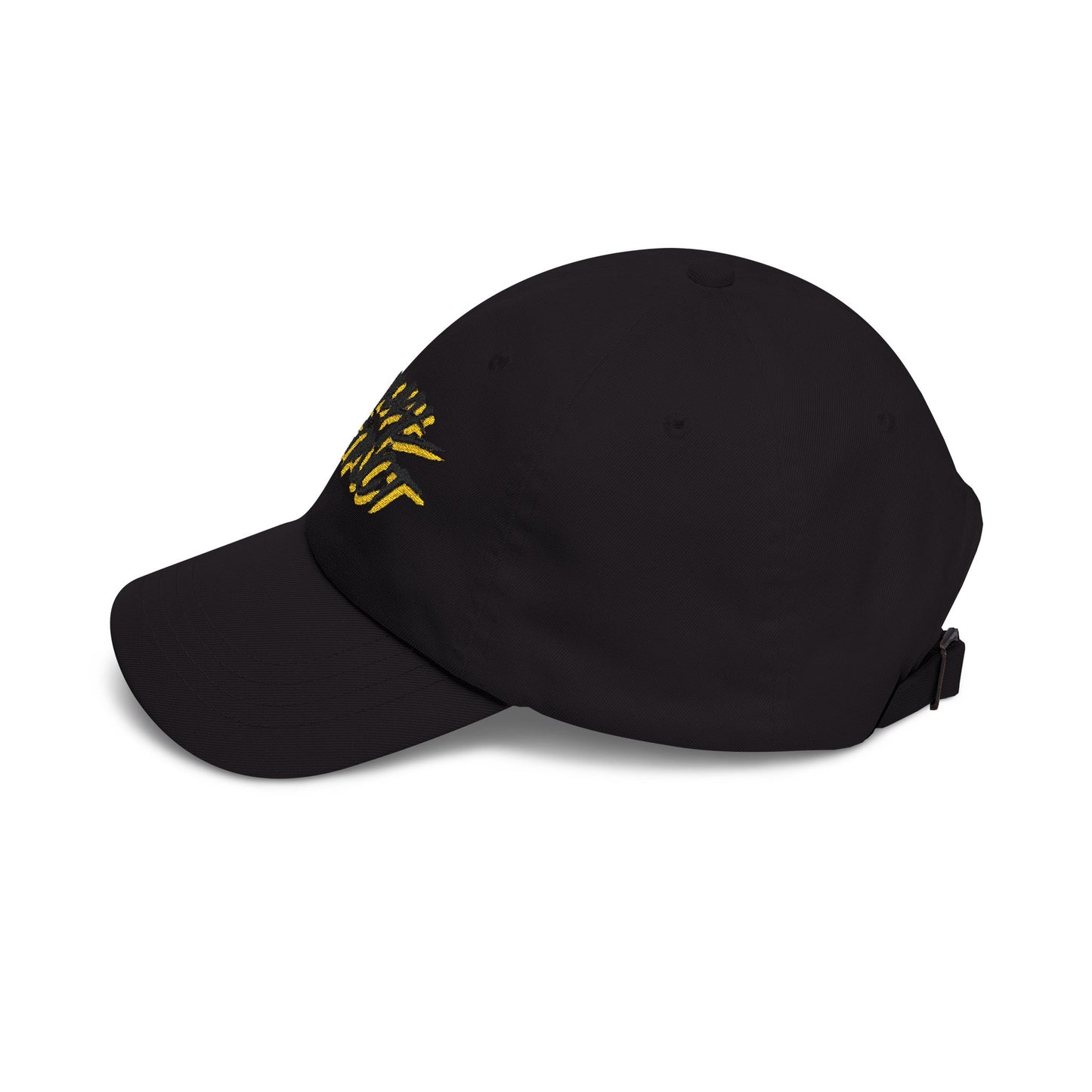 Dad Cap — Bold Yellow 'Peanut' Embroidered Baseball Hat