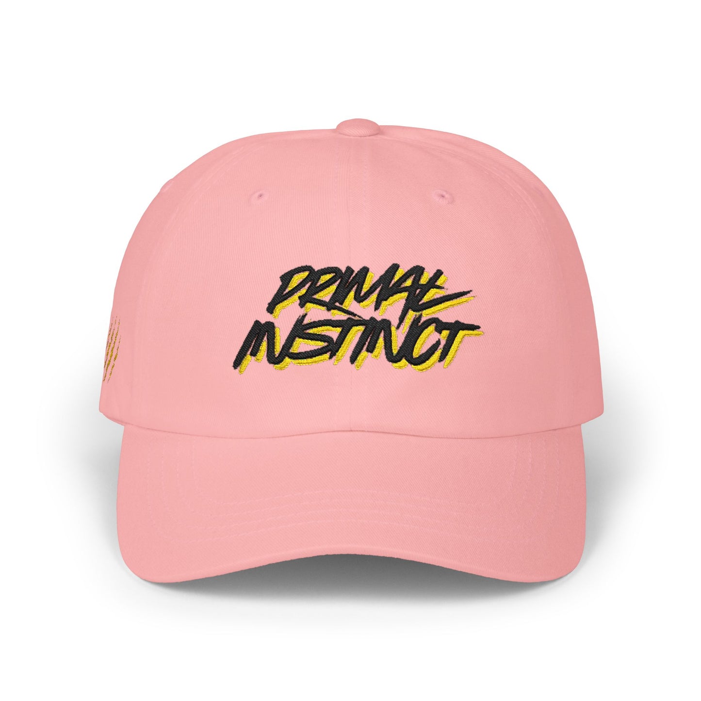 Dad Cap — Bold Yellow 'Peanut' Embroidered Baseball Hat