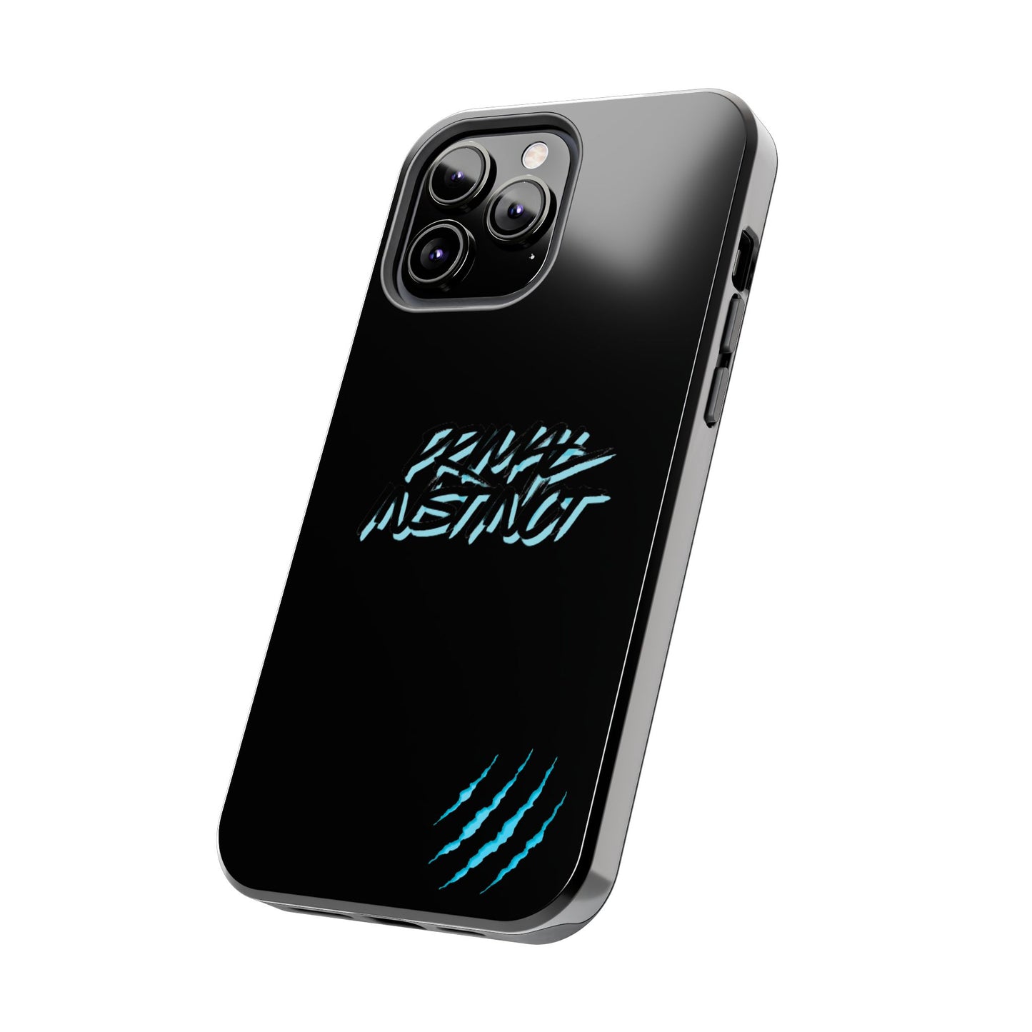 Tough Phone Case — Blue Claw 'Instinct' Scratch Design