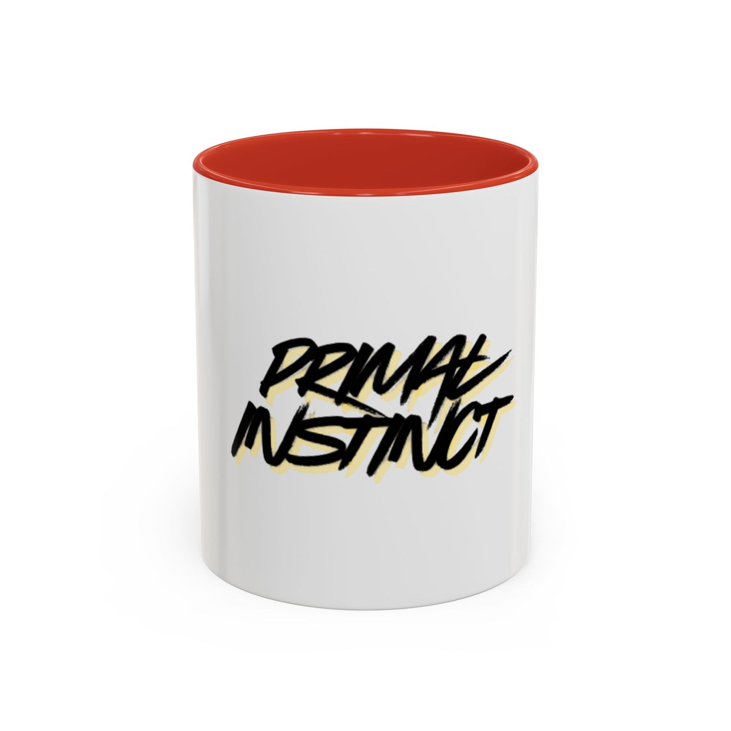 Primal Instinct Coffee Mug — Accent 11/15oz with Claw Mark Design