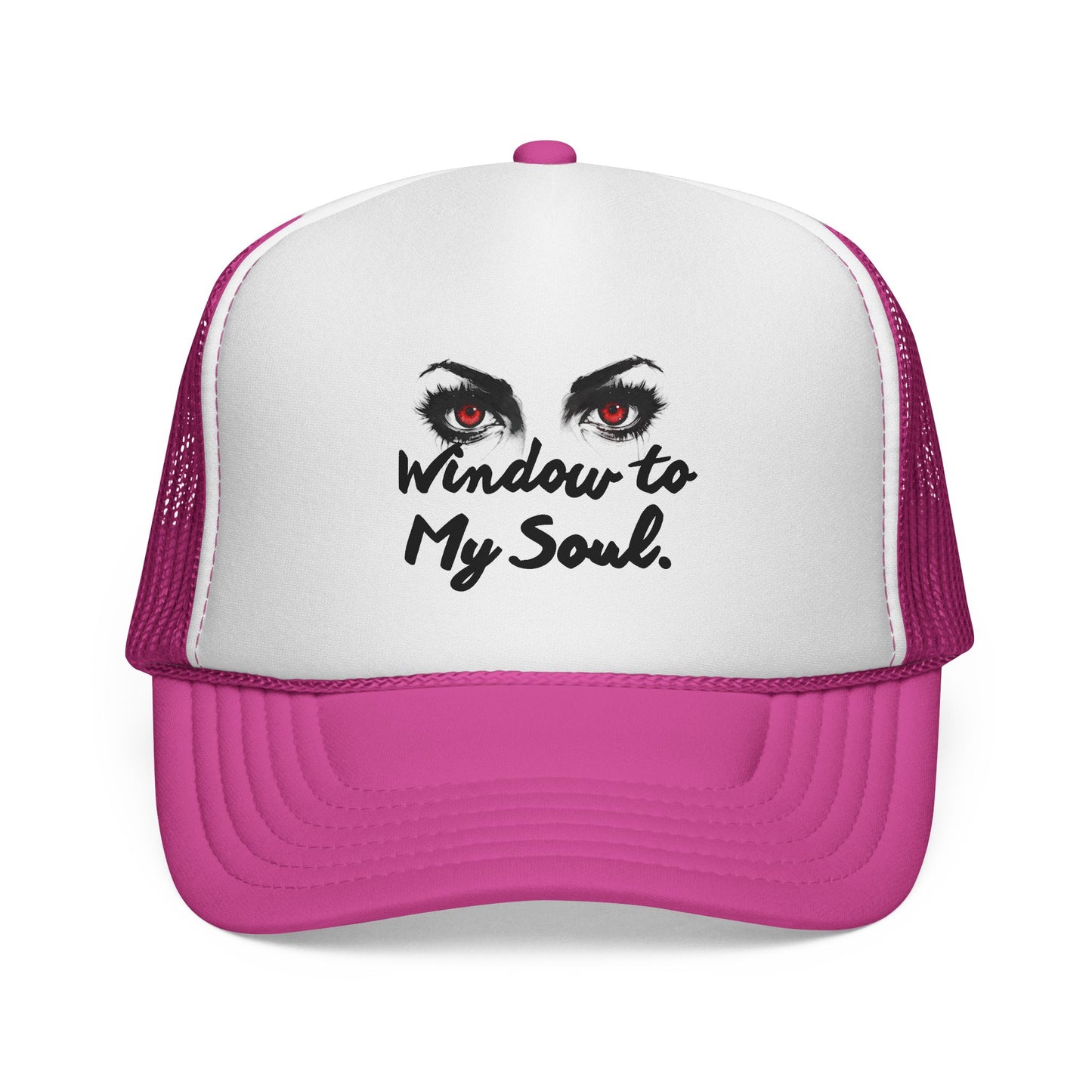 Trucker Cap — "Window to My Soul" Eyed Design