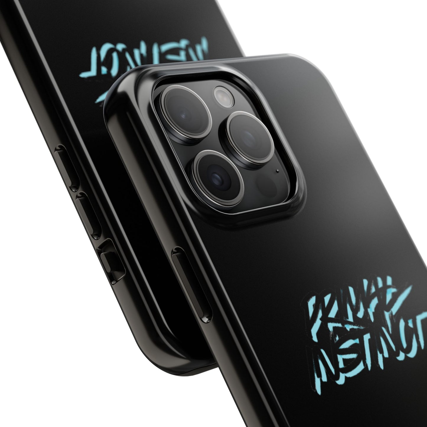 Tough Phone Case — Blue Claw 'Instinct' Scratch Design