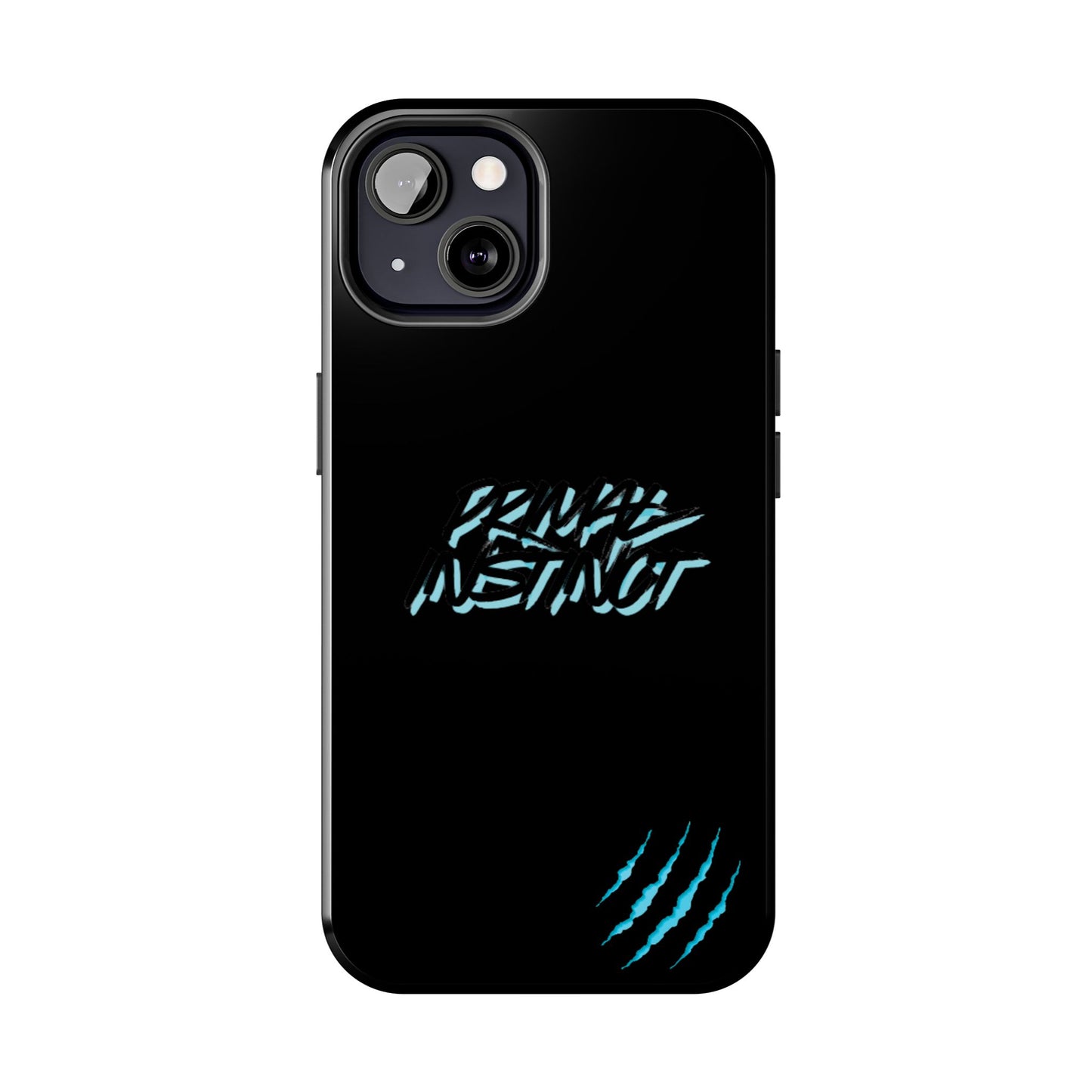 Tough Phone Case — Blue Claw 'Instinct' Scratch Design