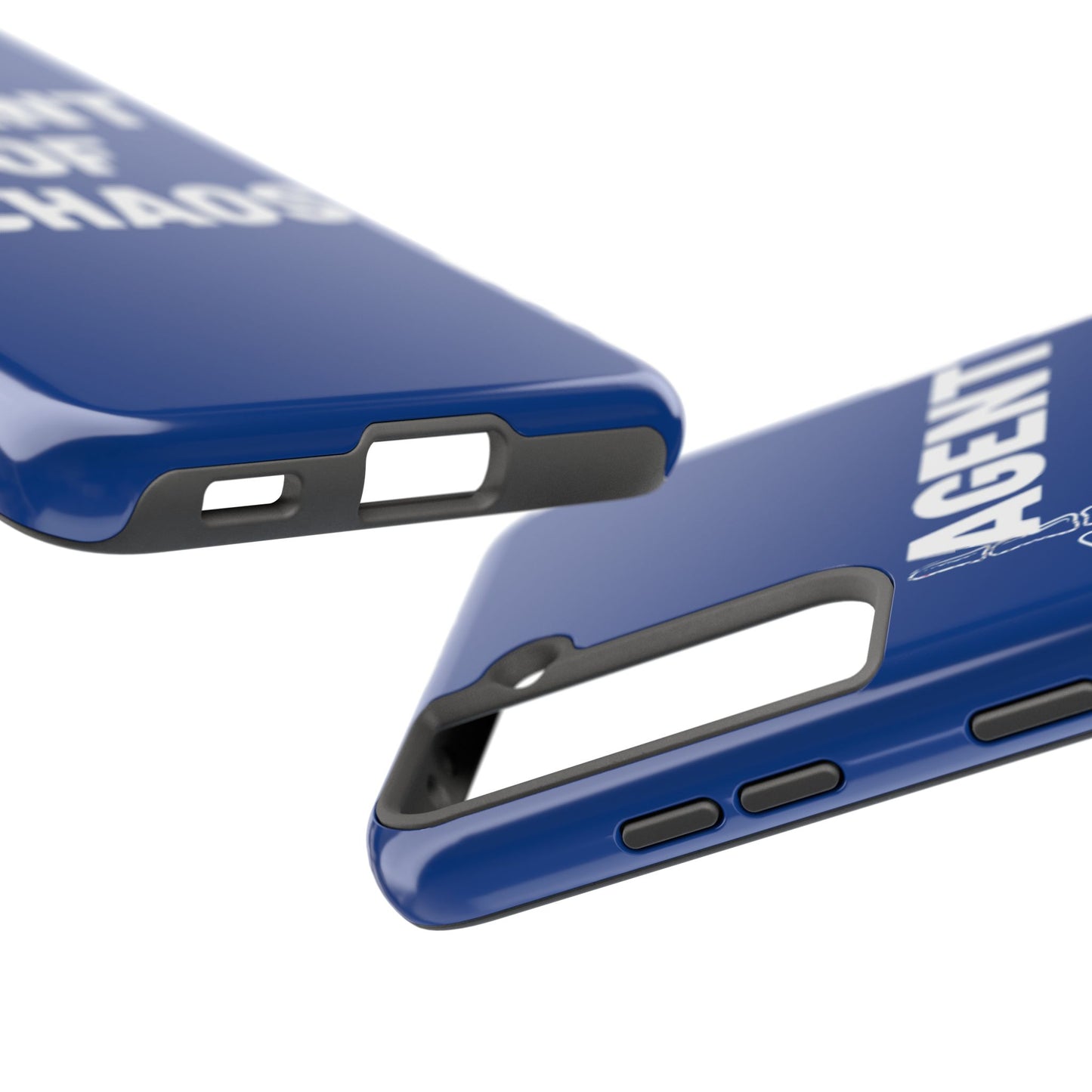Phone Case — "Agent of Chaos" Bold Skeleton Graphic Rugged Protection