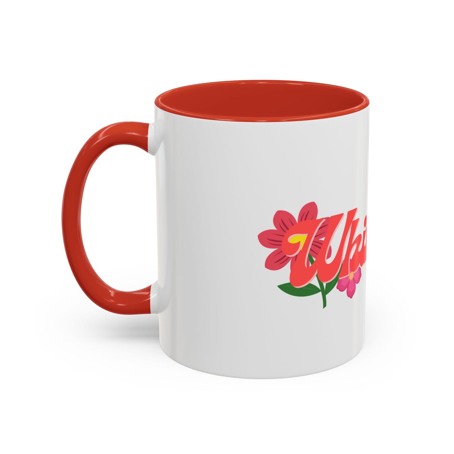 Whimsical Vibes Floral Accent Coffee Mug – 11/15oz