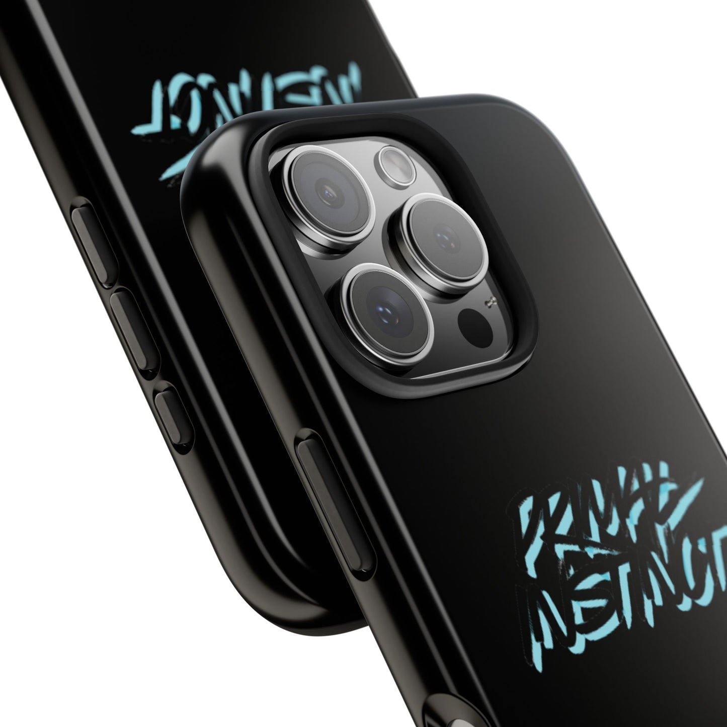 Tough Phone Case — Blue Claw 'Instinct' Scratch Design