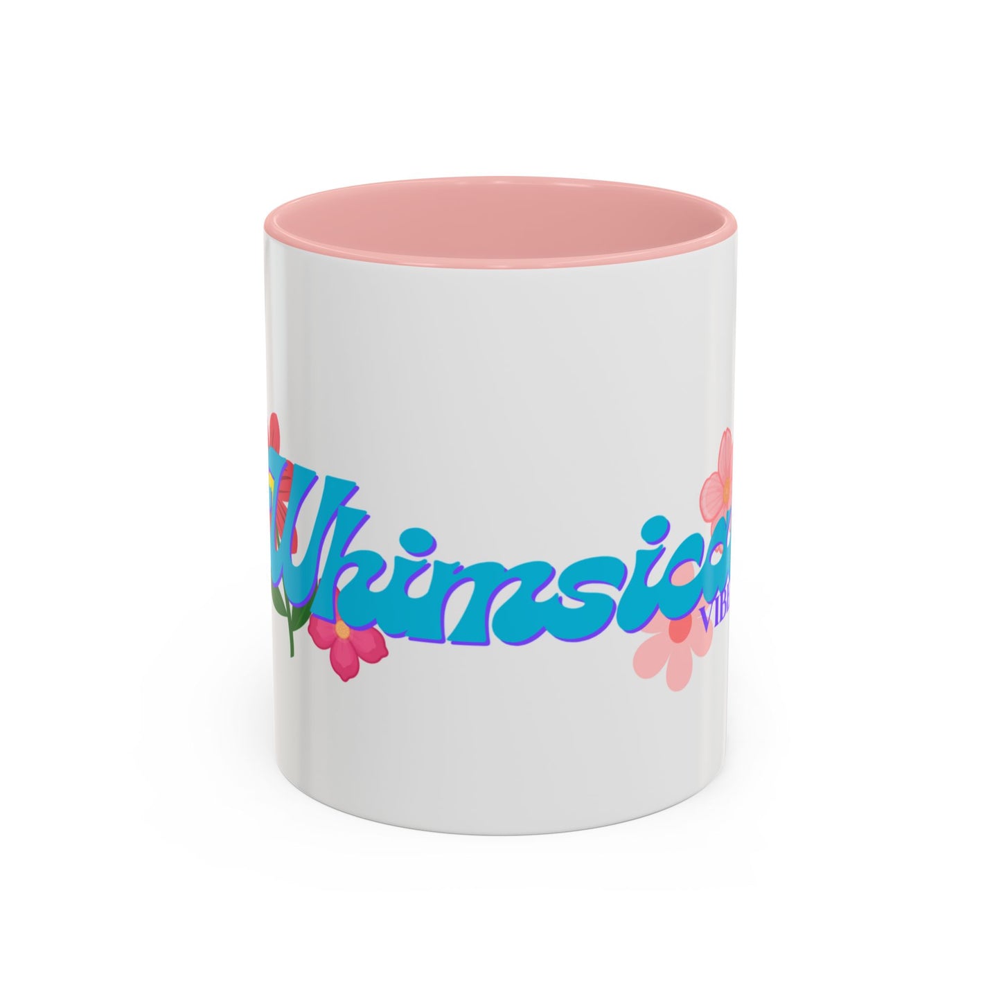 Tropical Vibes Coffee Mug — Floral Accent 11/15oz