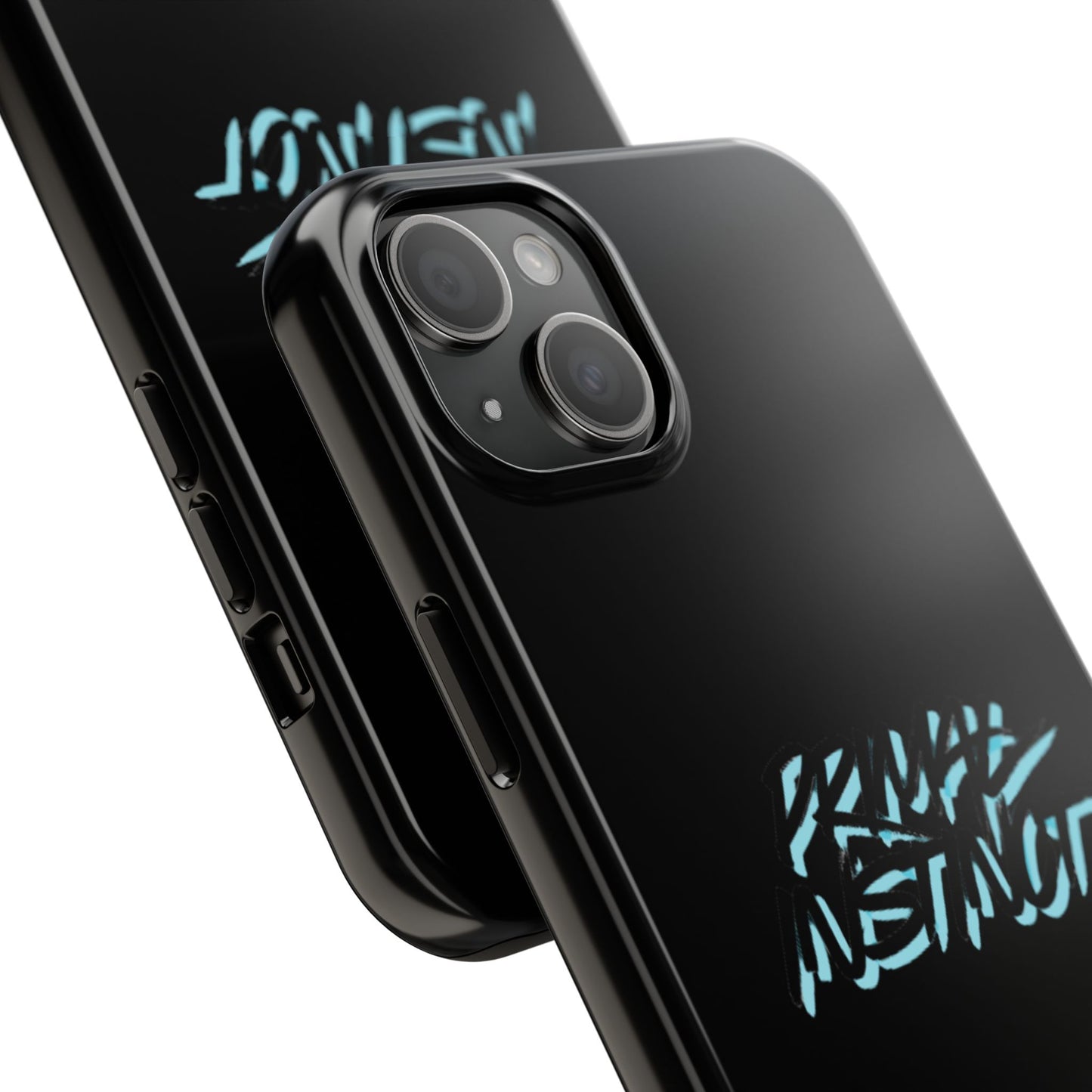 Tough Phone Case — Blue Claw 'Instinct' Scratch Design