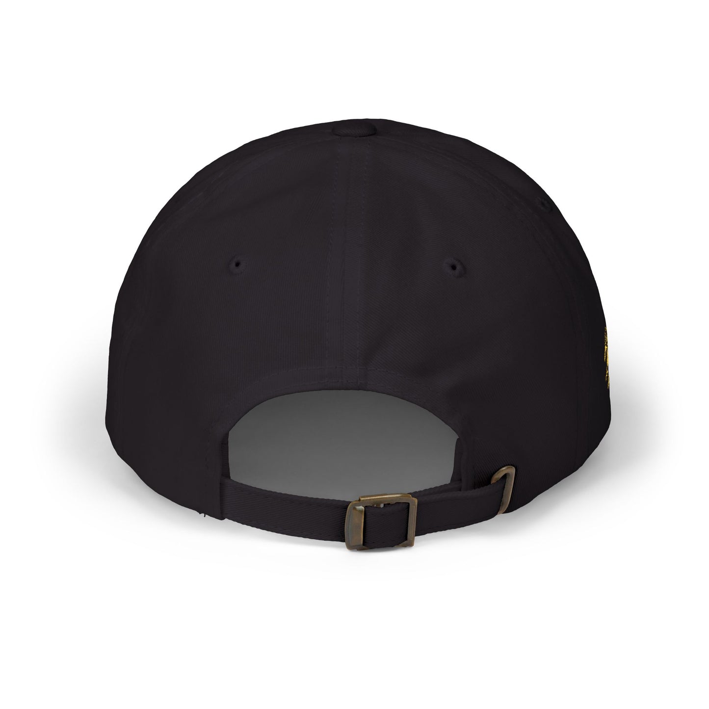 Dad Cap — Bold Yellow 'Peanut' Embroidered Baseball Hat