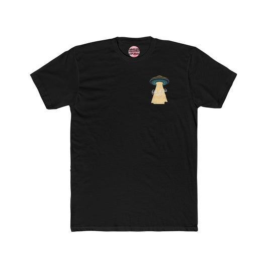 Alien Abduction T‑Shirt — Retro UFO Beam Design