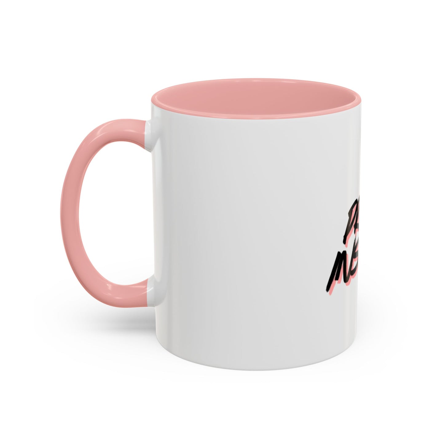 Accent Coffee Mug — "Primal Instinct" Graphic Mug with Red Claw Marks