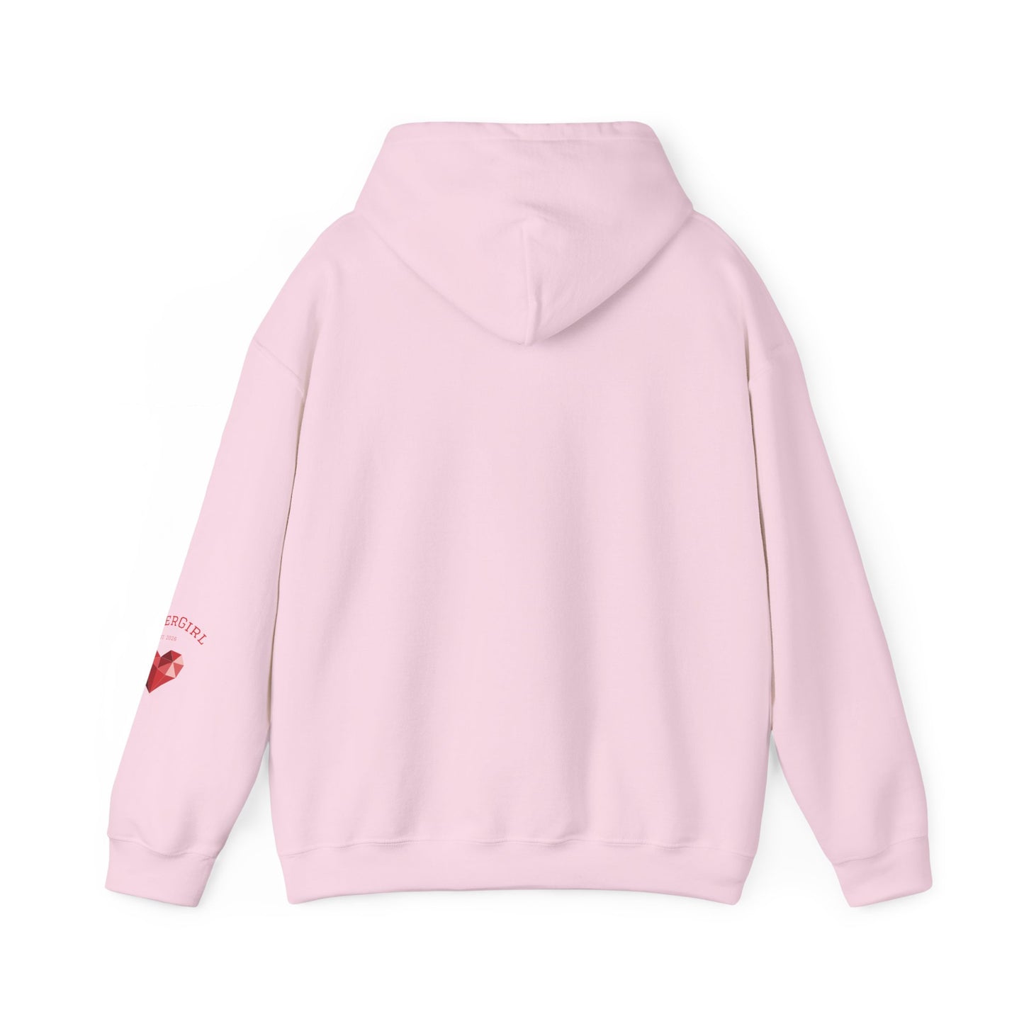 Lover Heart Logo Hoodie — Romantic Graphic Pullover for Valentine's Day