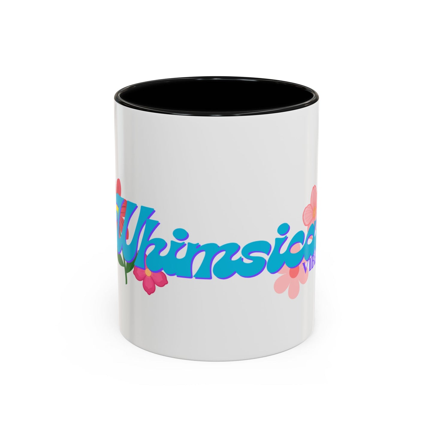 Tropical Vibes Coffee Mug — Floral Accent 11/15oz