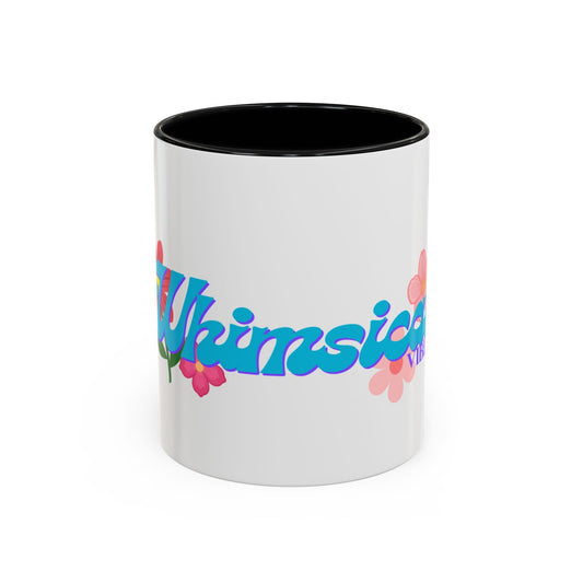 Tropical Vibes Coffee Mug — Floral Accent 11/15oz