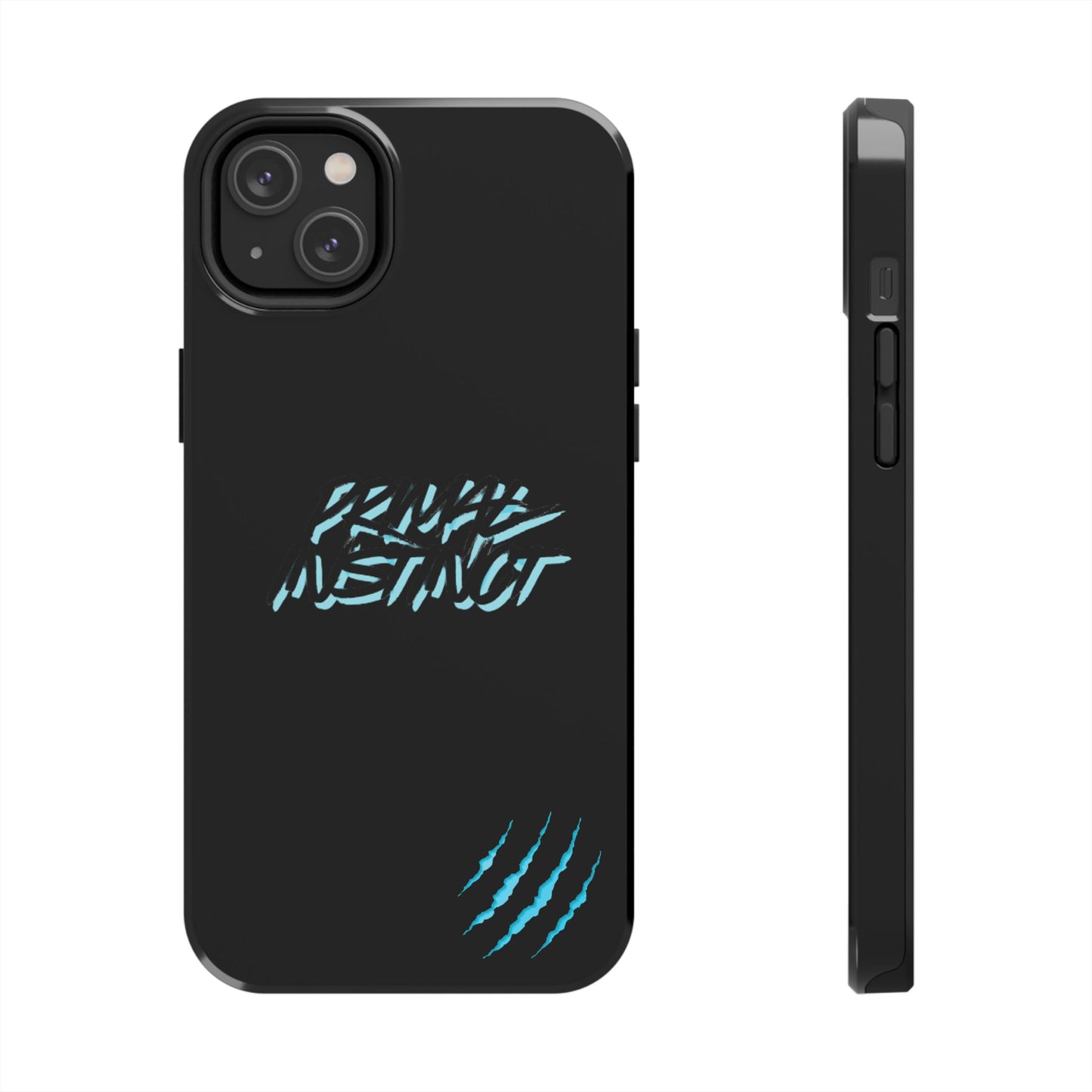 Tough Phone Case — Blue Claw 'Instinct' Scratch Design