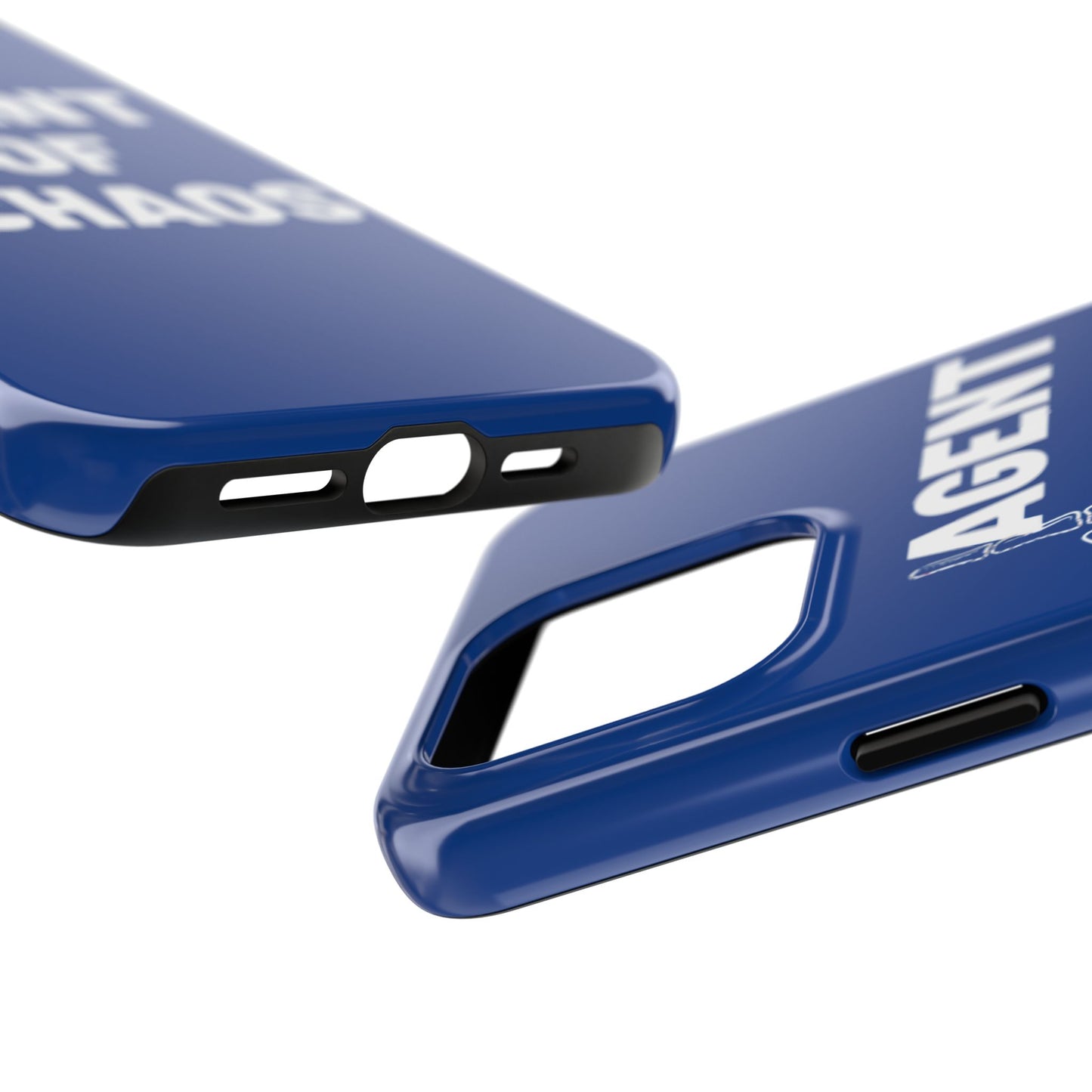 Phone Case — "Agent of Chaos" Bold Skeleton Graphic Rugged Protection