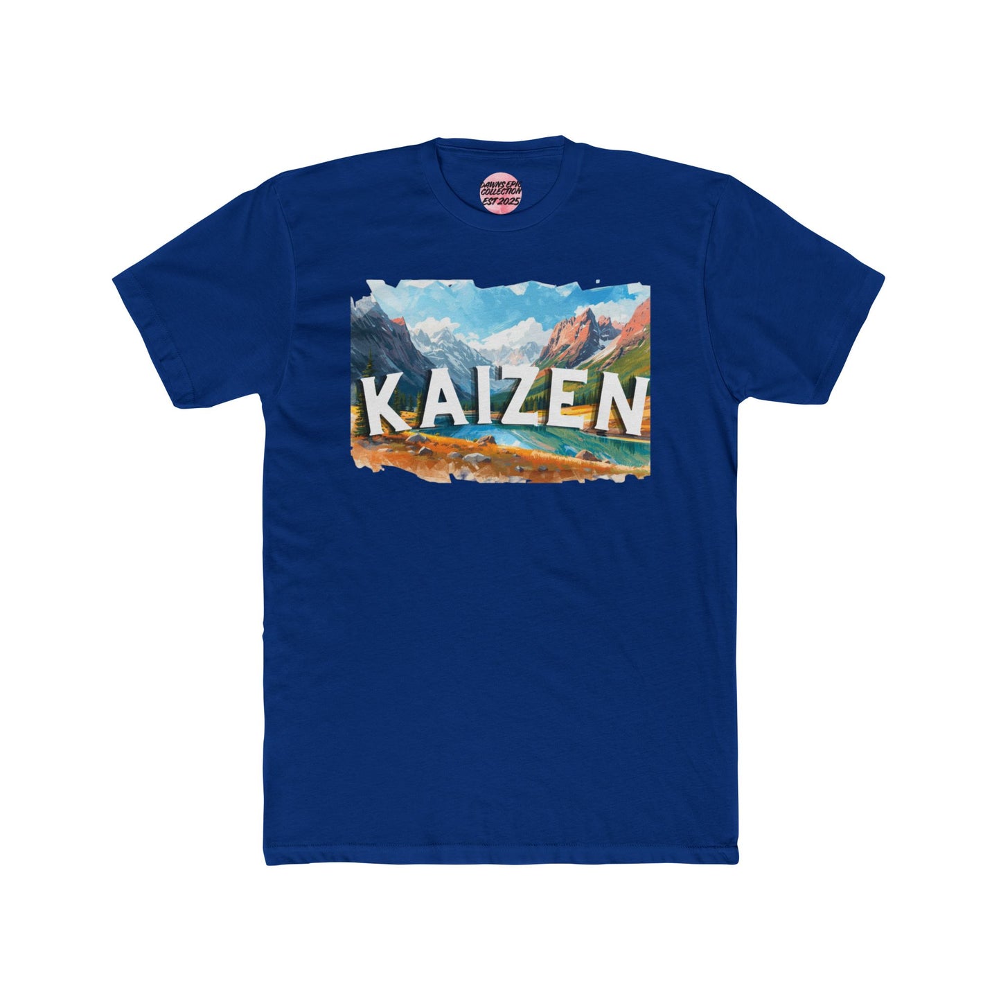 Kaizen Mountain Tee — Inspirational Adventure Graphic T‑Shirt