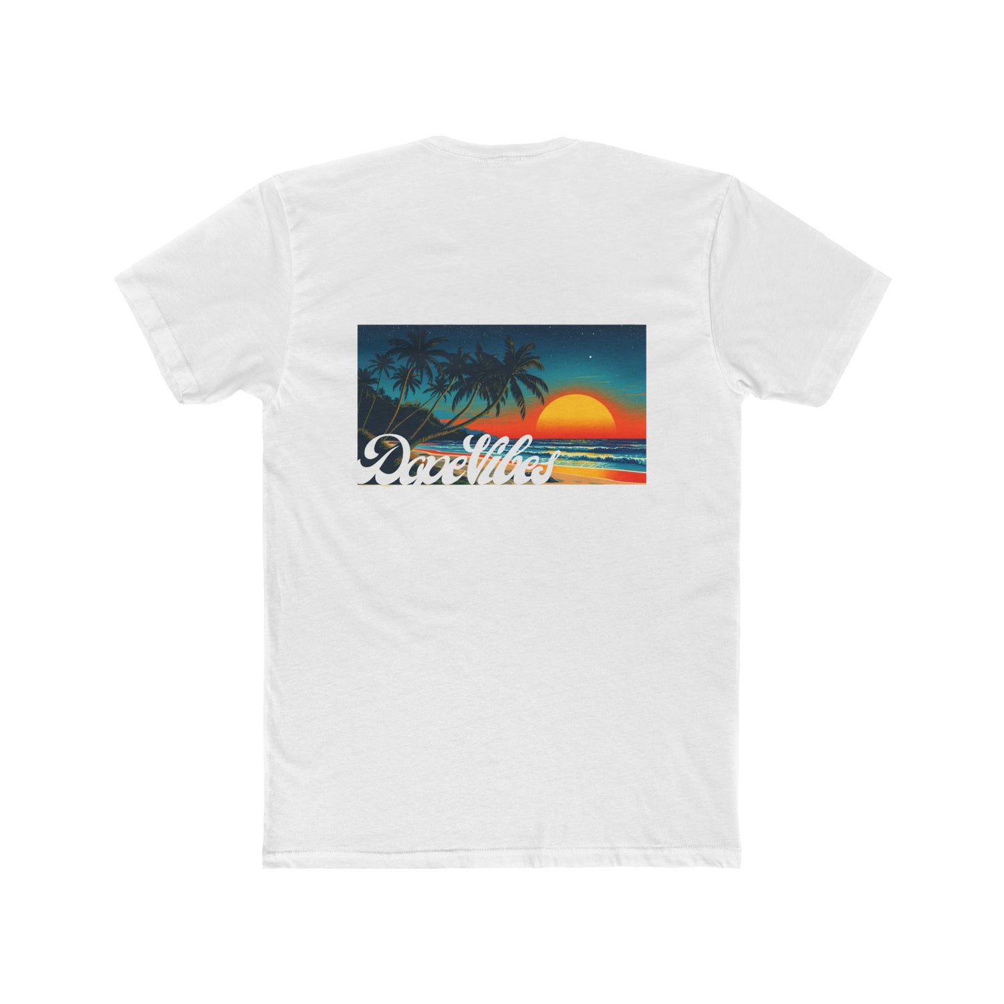 Sunset Palm Tee — Retro Tropical Beach T-Shirt