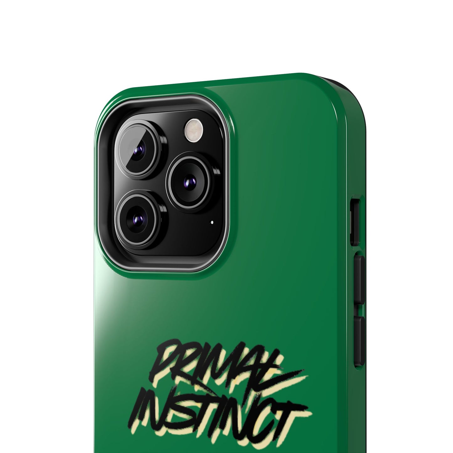 Primal Instinct Tough Phone Case — Green Claw-Mark Protective Cover