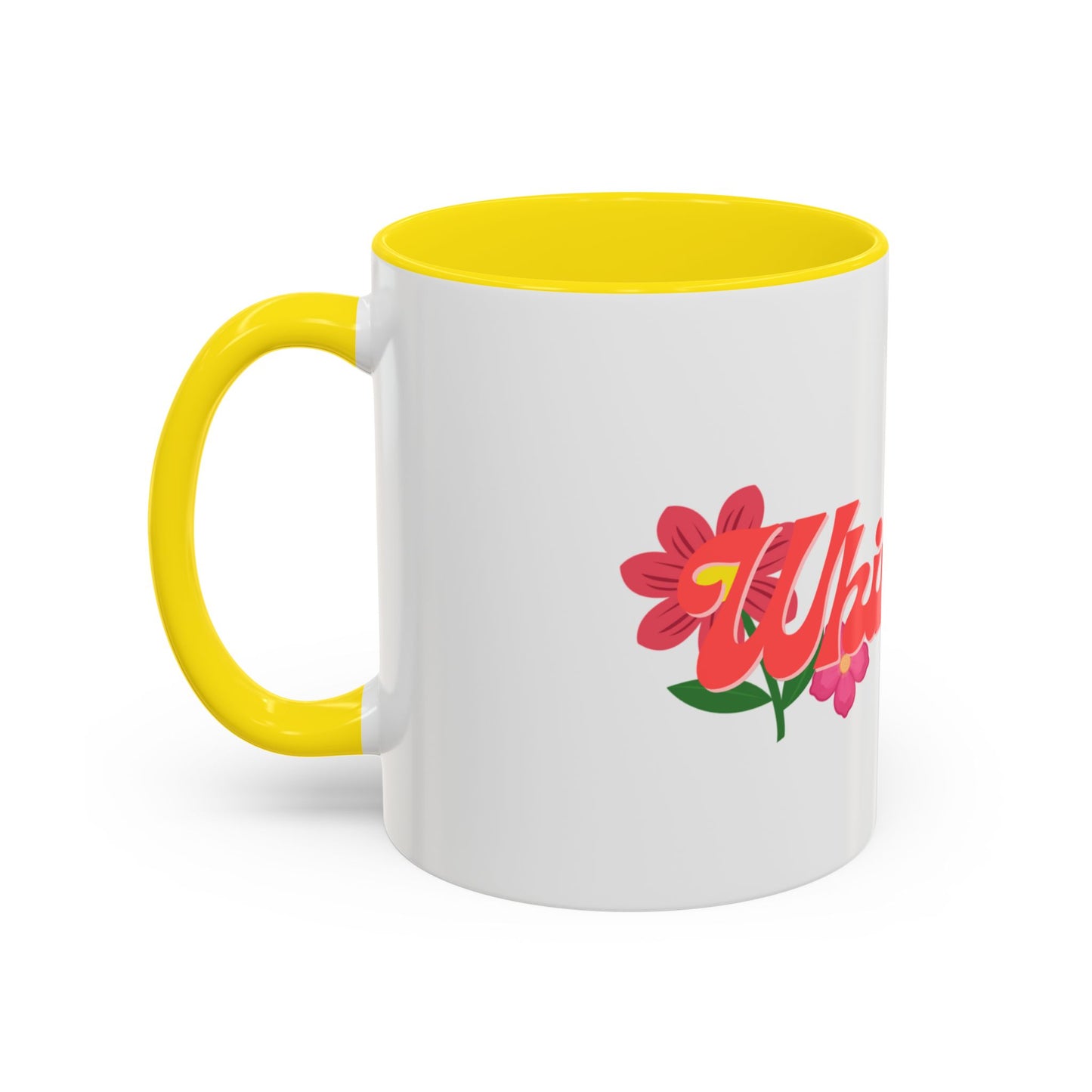 Whimsical Vibes Floral Accent Coffee Mug – 11/15oz