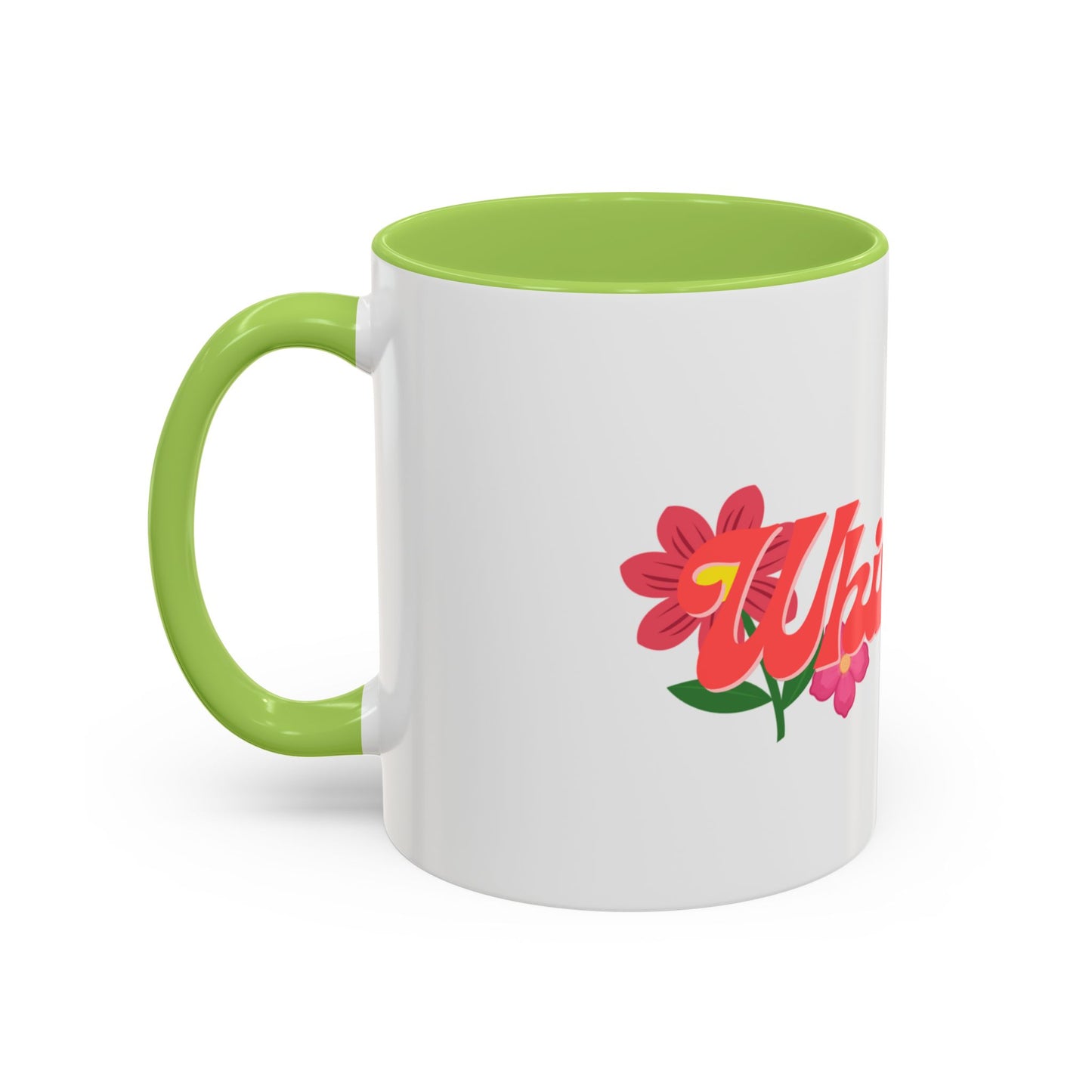 Whimsical Vibes Floral Accent Coffee Mug – 11/15oz
