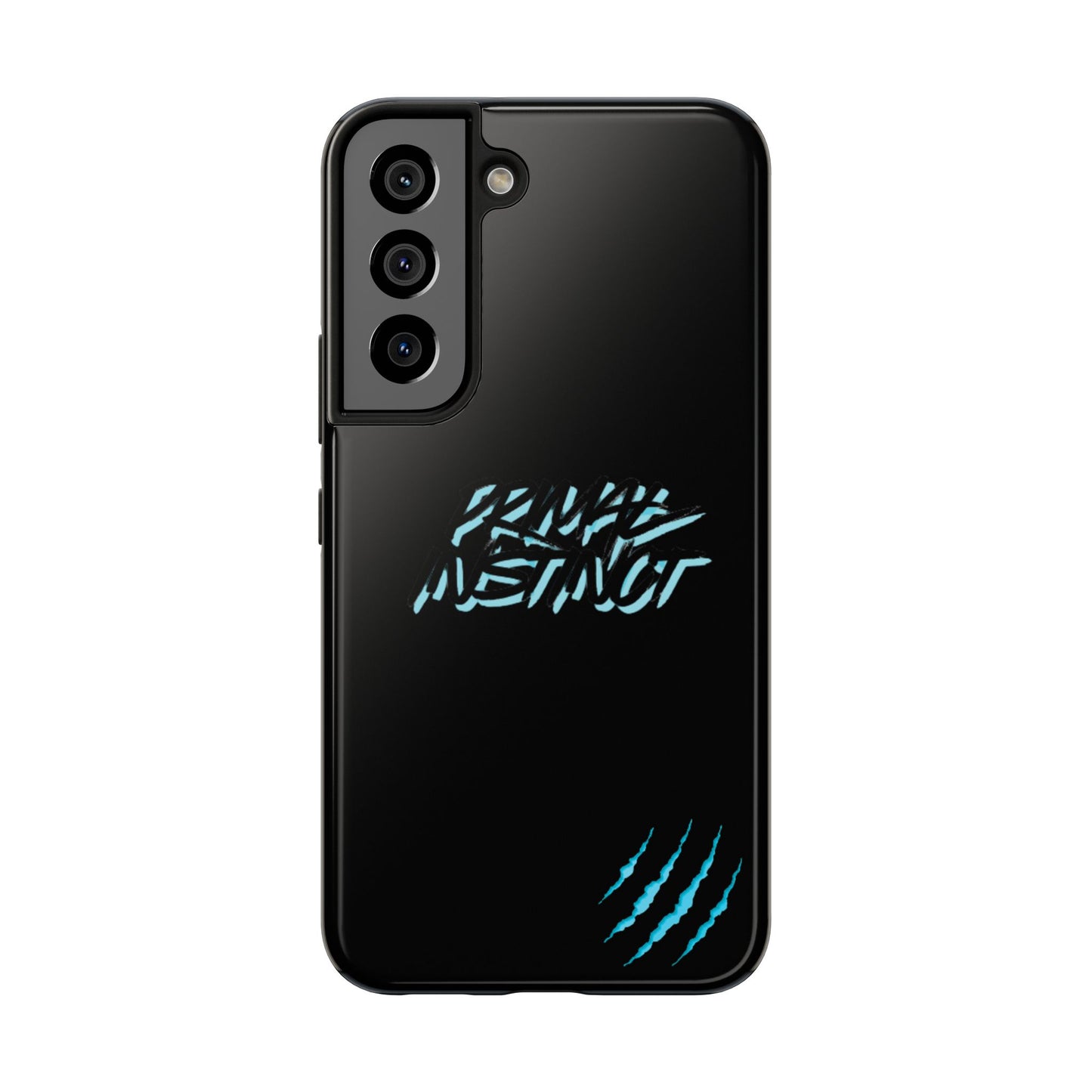Tough Phone Case — Blue Claw 'Instinct' Scratch Design