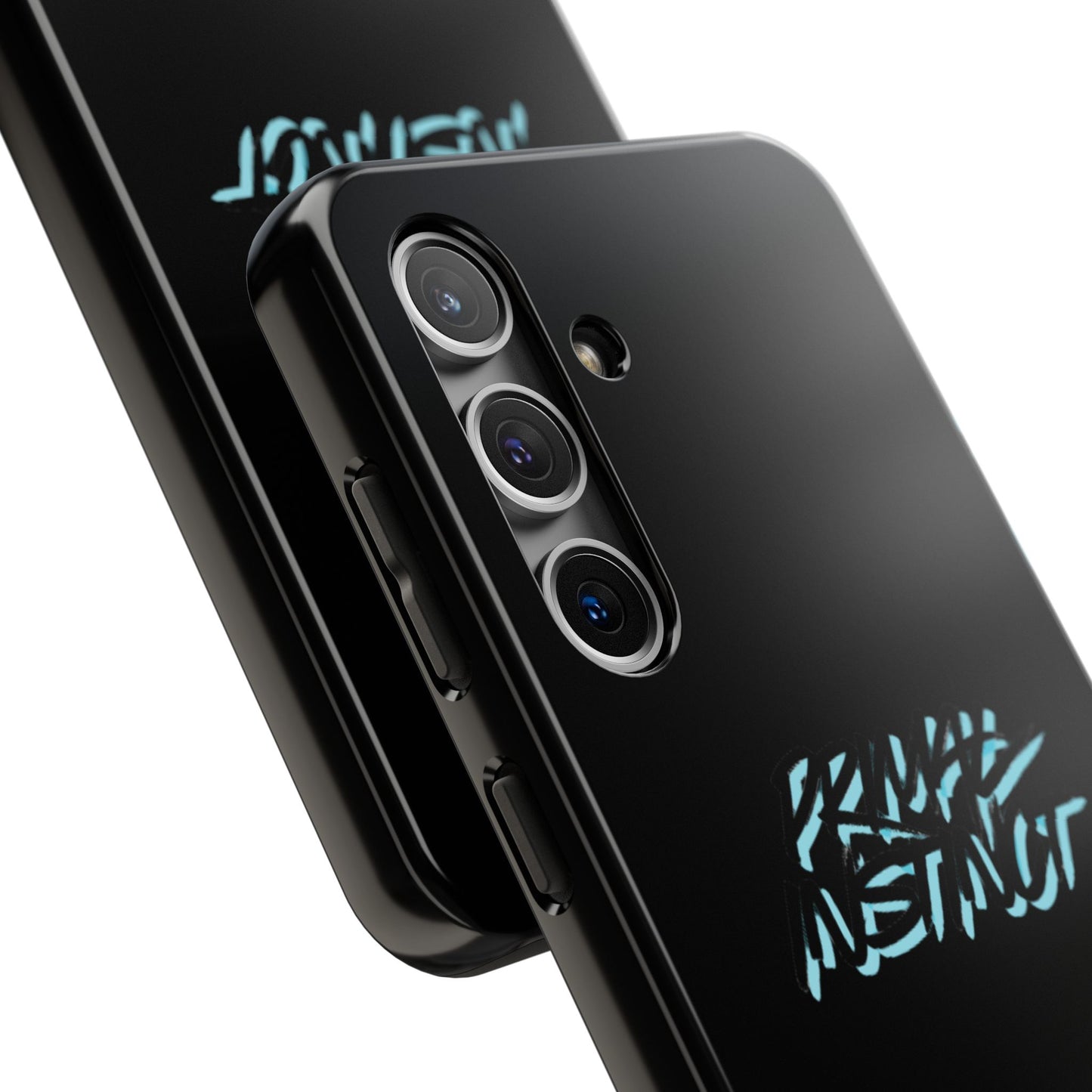 Tough Phone Case — Blue Claw 'Instinct' Scratch Design