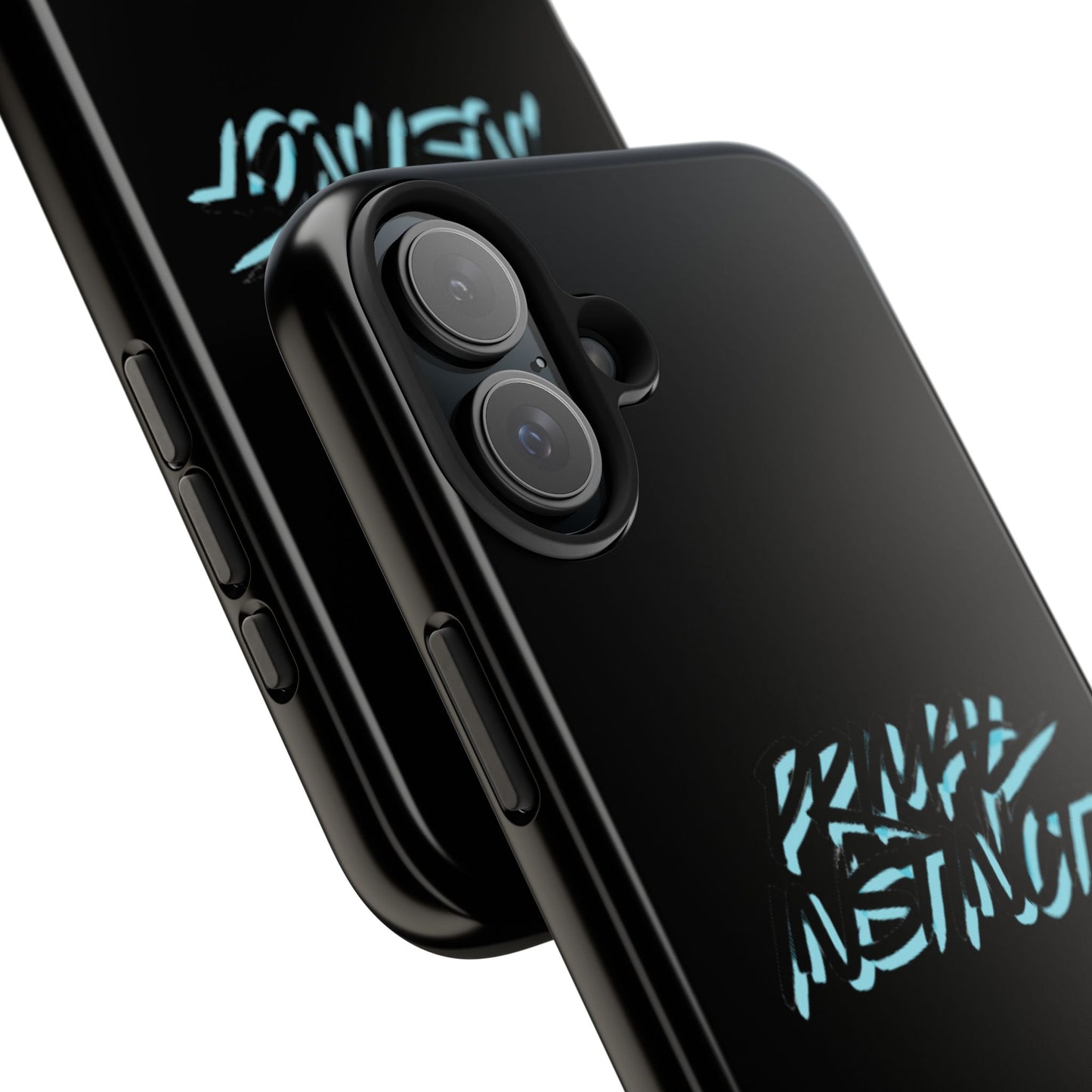 Tough Phone Case — Blue Claw 'Instinct' Scratch Design