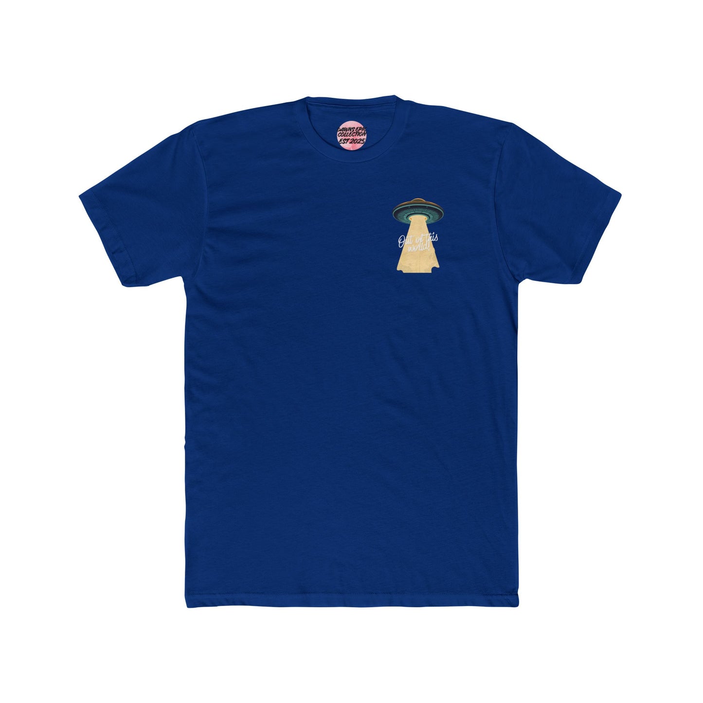 Alien Abduction T‑Shirt — Retro UFO Beam Design