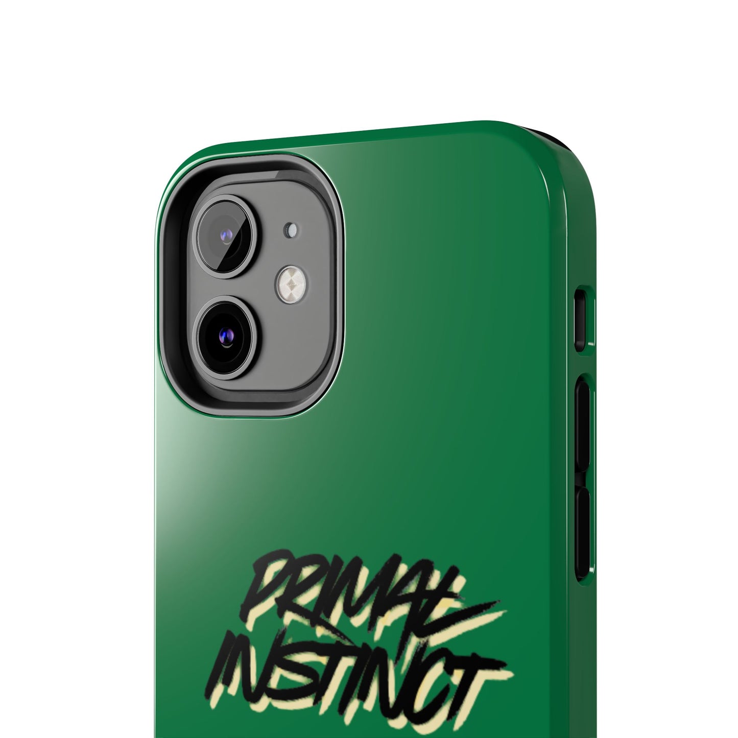 Primal Instinct Tough Phone Case — Green Claw-Mark Protective Cover
