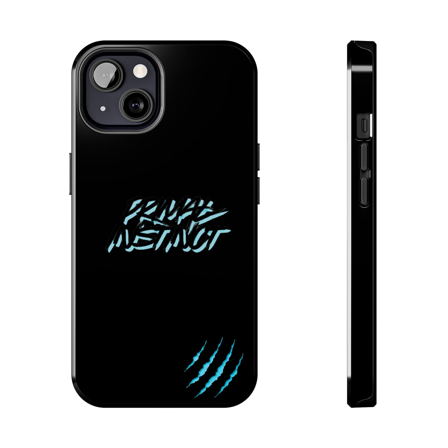 Tough Phone Case — Blue Claw 'Instinct' Scratch Design