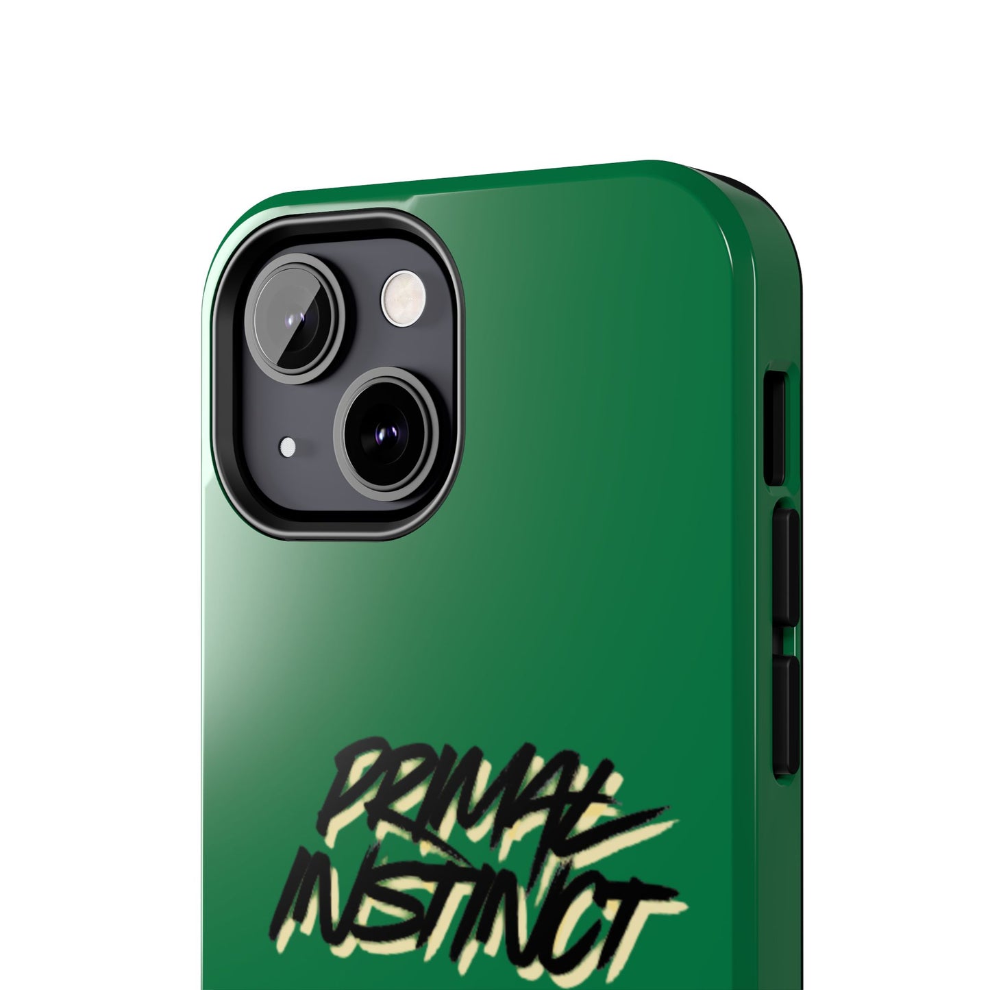 Primal Instinct Tough Phone Case — Green Claw-Mark Protective Cover