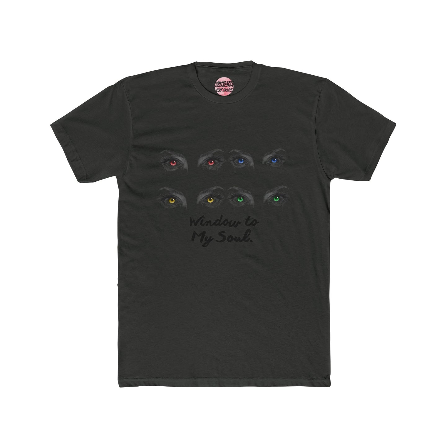 Eyes Design T-Shirt — "Window to My Soul" Graphic Tee