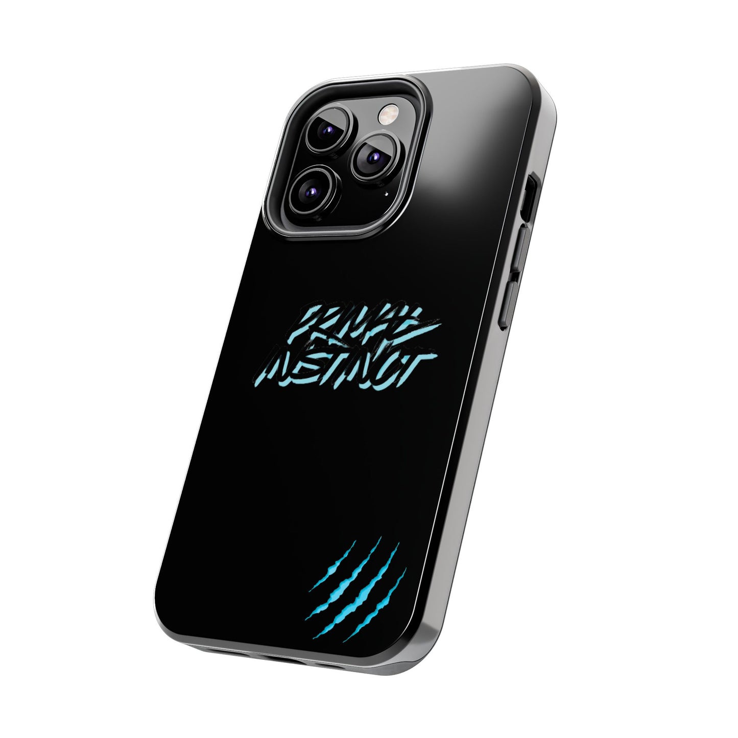 Tough Phone Case — Blue Claw 'Instinct' Scratch Design