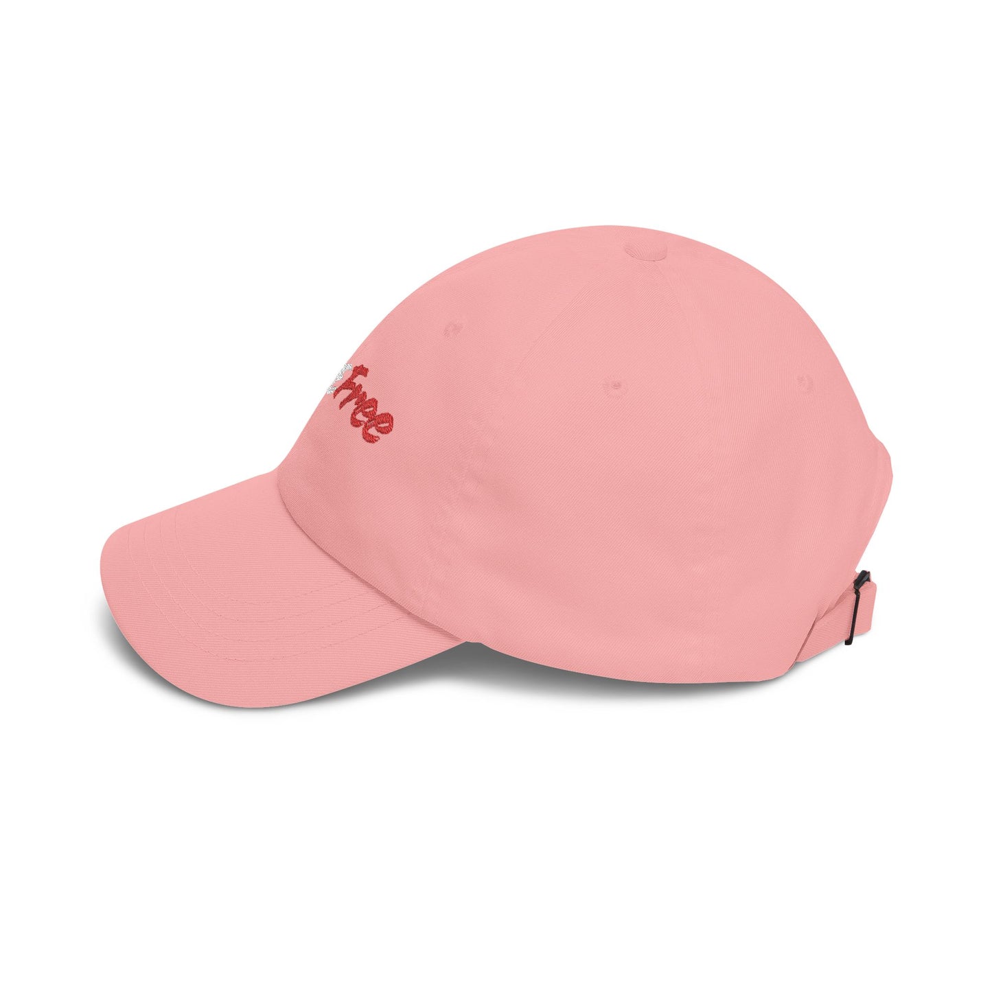 Dad Cap "Love Free" Embroidered Heart Dad Hat