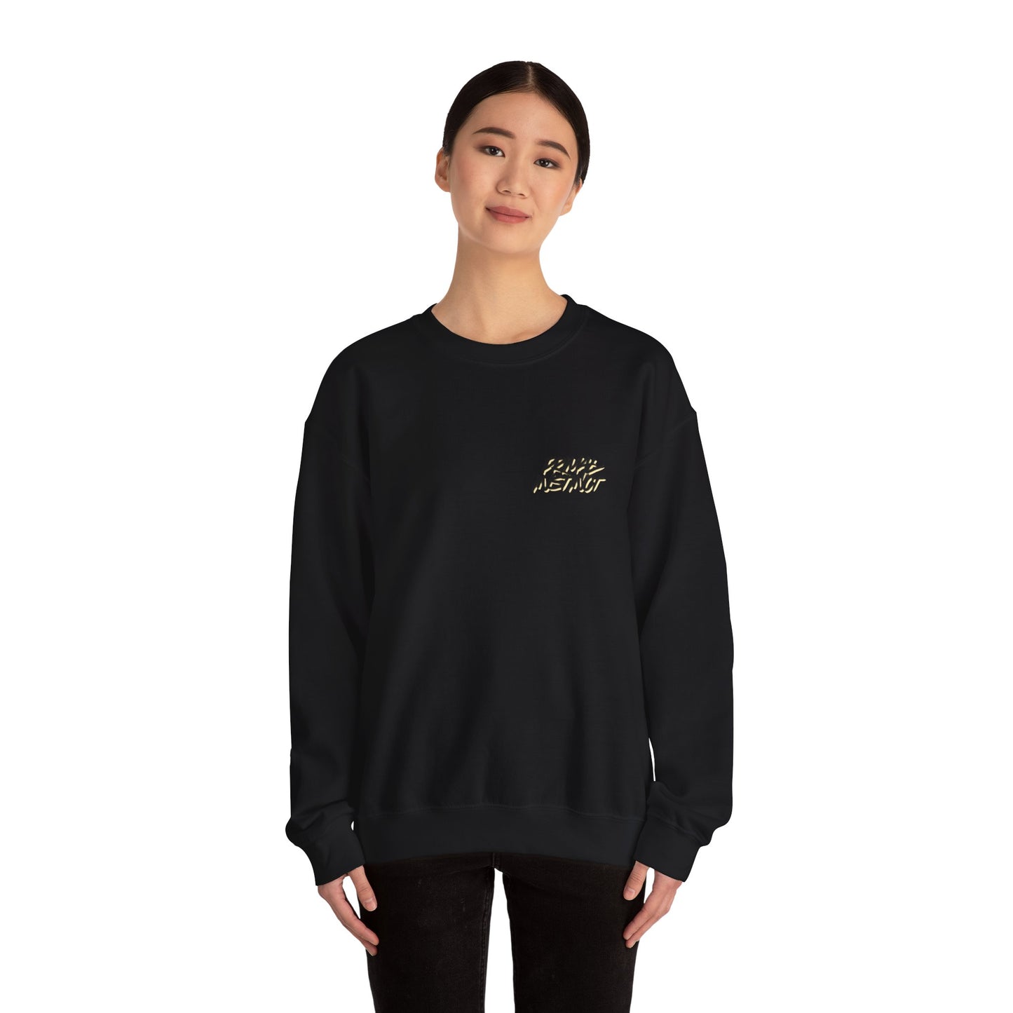 Wolf Pack Crewneck Sweatshirt – Vintage Wildlife Graphic "Wolf Pack"