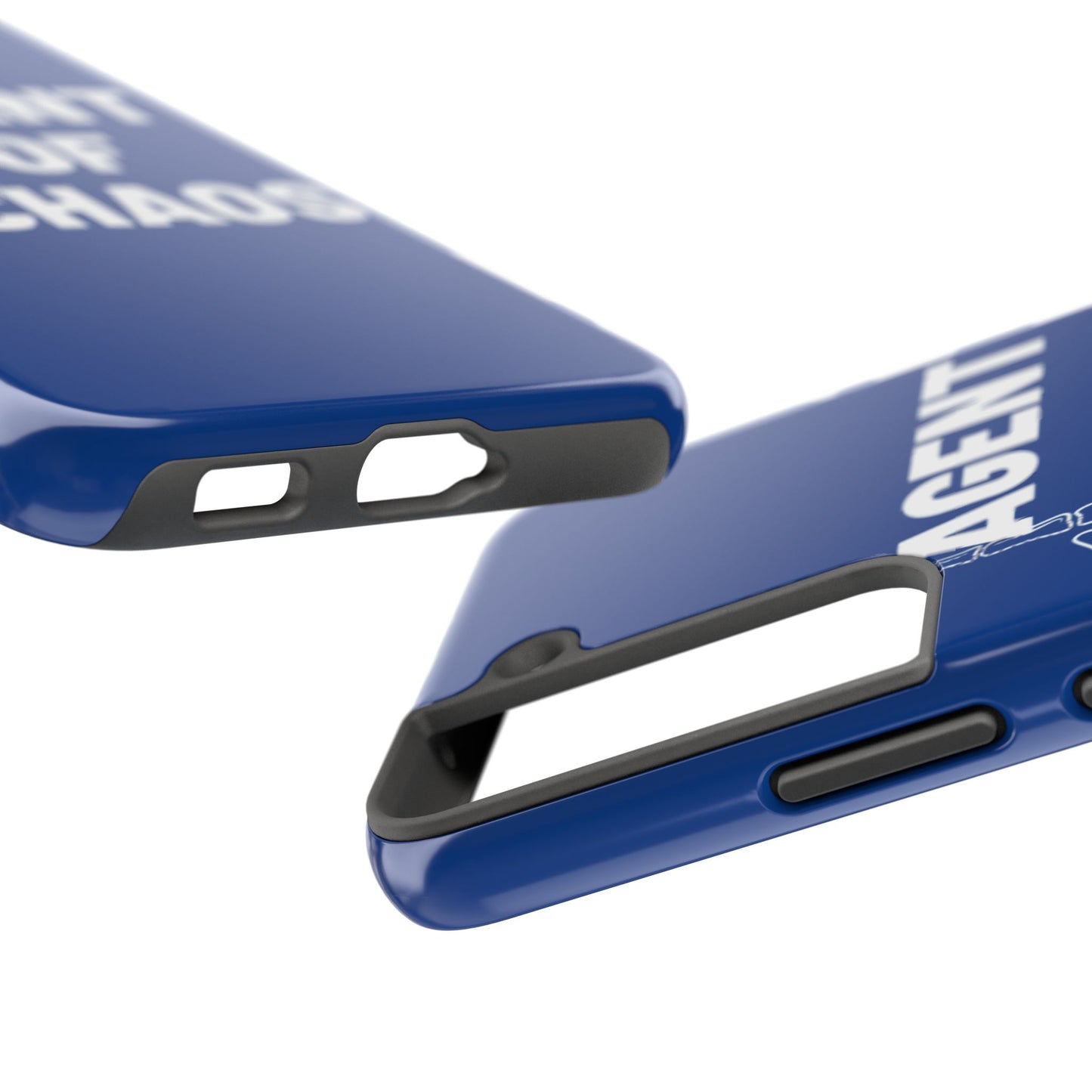 Phone Case — "Agent of Chaos" Bold Skeleton Graphic Rugged Protection