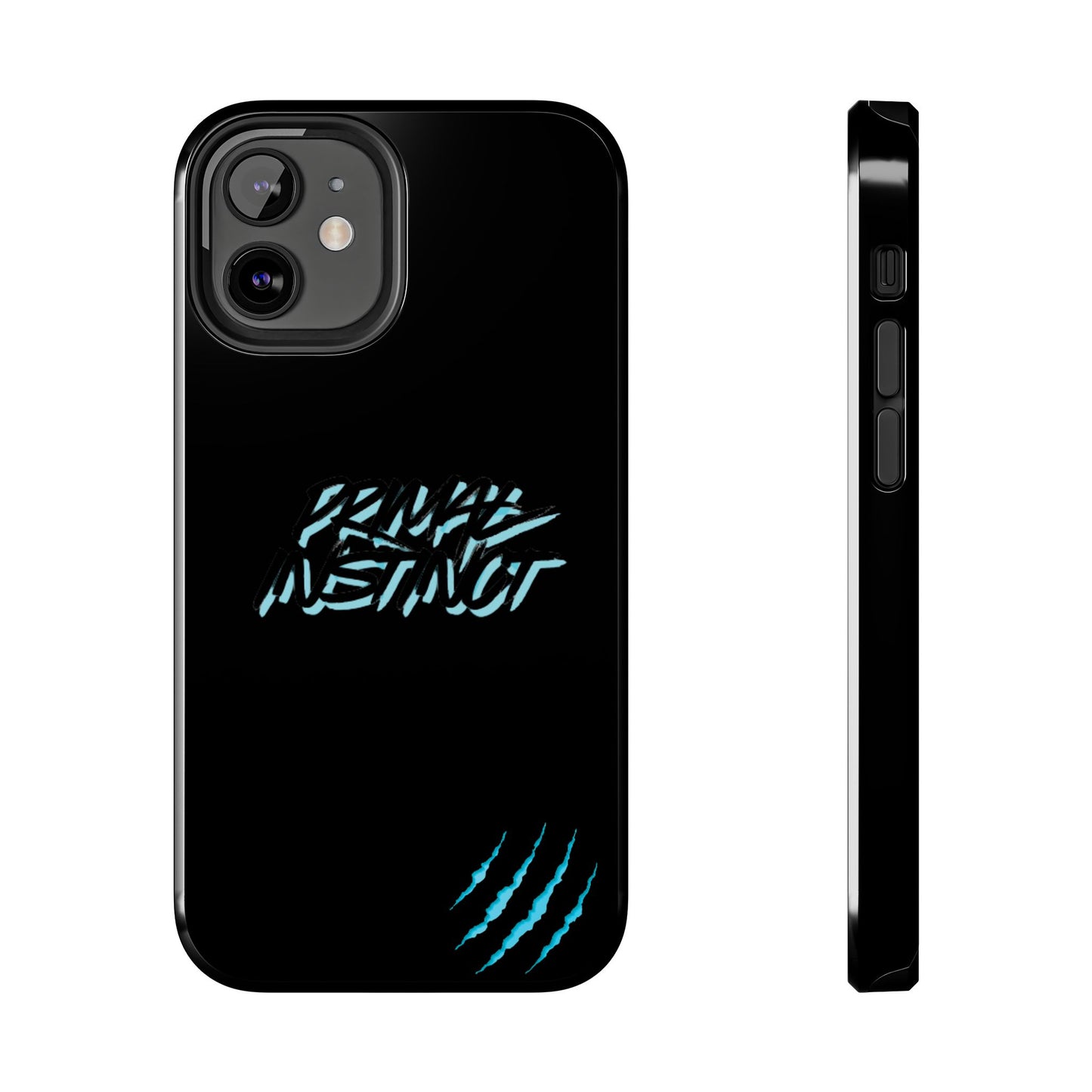 Tough Phone Case — Blue Claw 'Instinct' Scratch Design