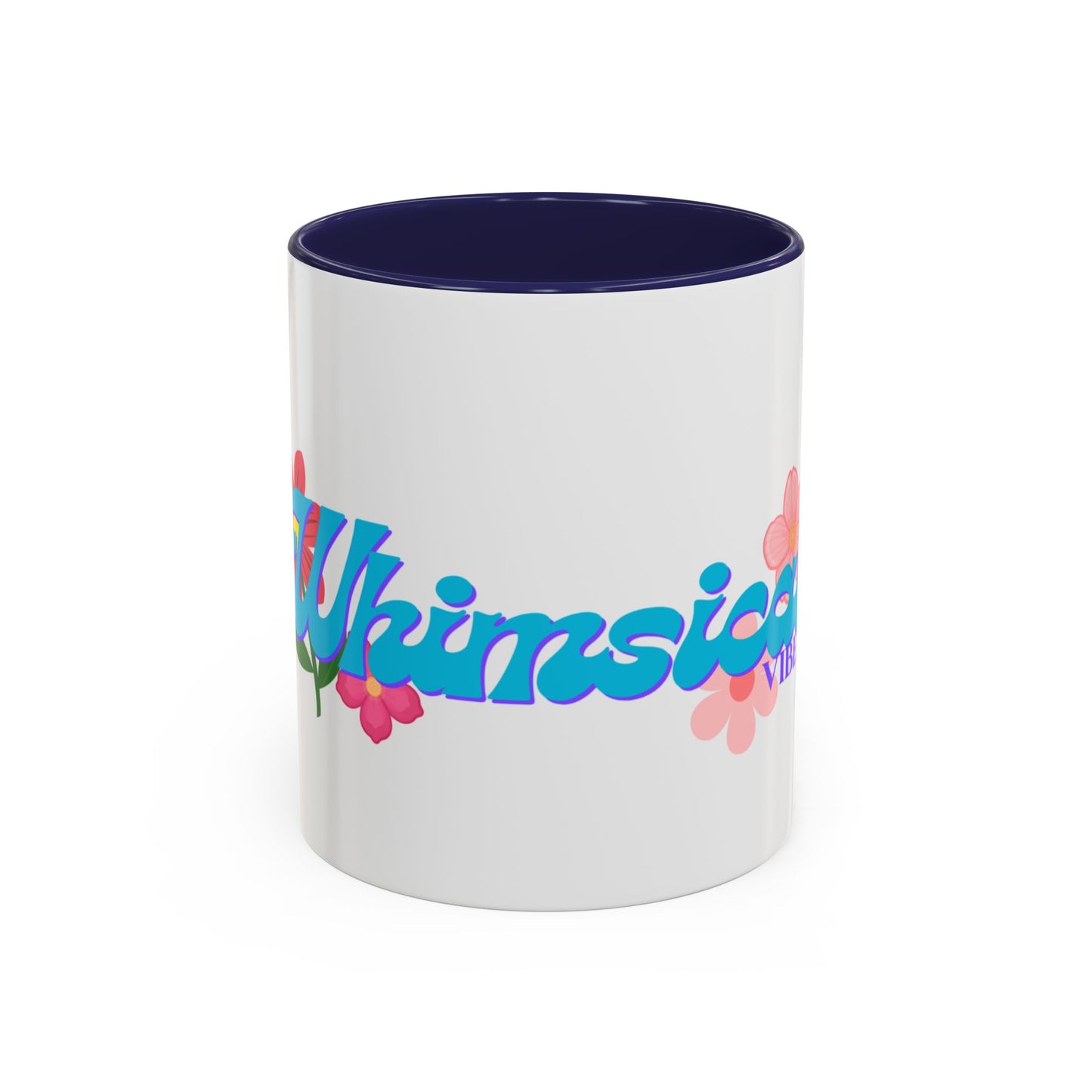 Tropical Vibes Coffee Mug — Floral Accent 11/15oz