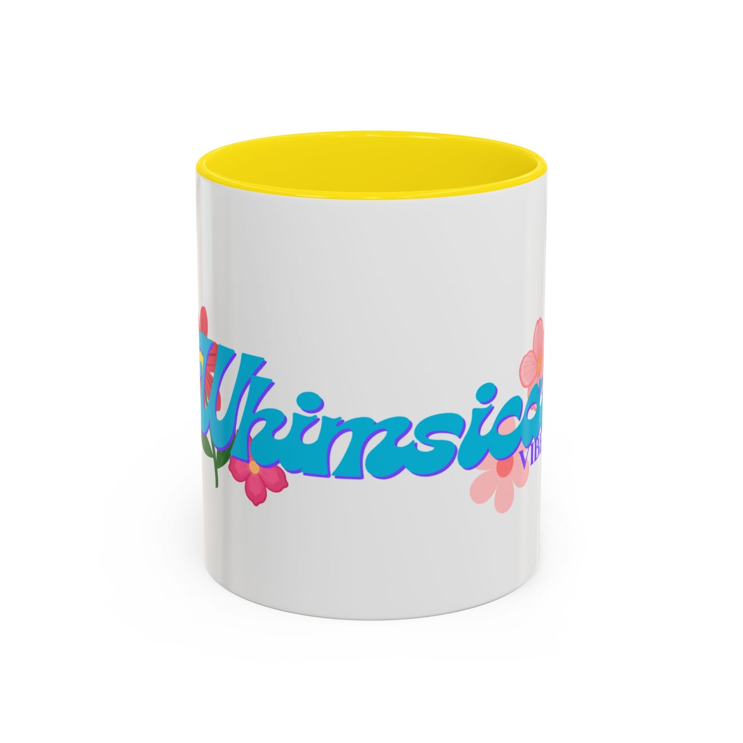 Tropical Vibes Coffee Mug — Floral Accent 11/15oz