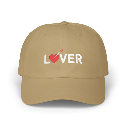 Lover Heart Arrow Embroidered Dad Cap