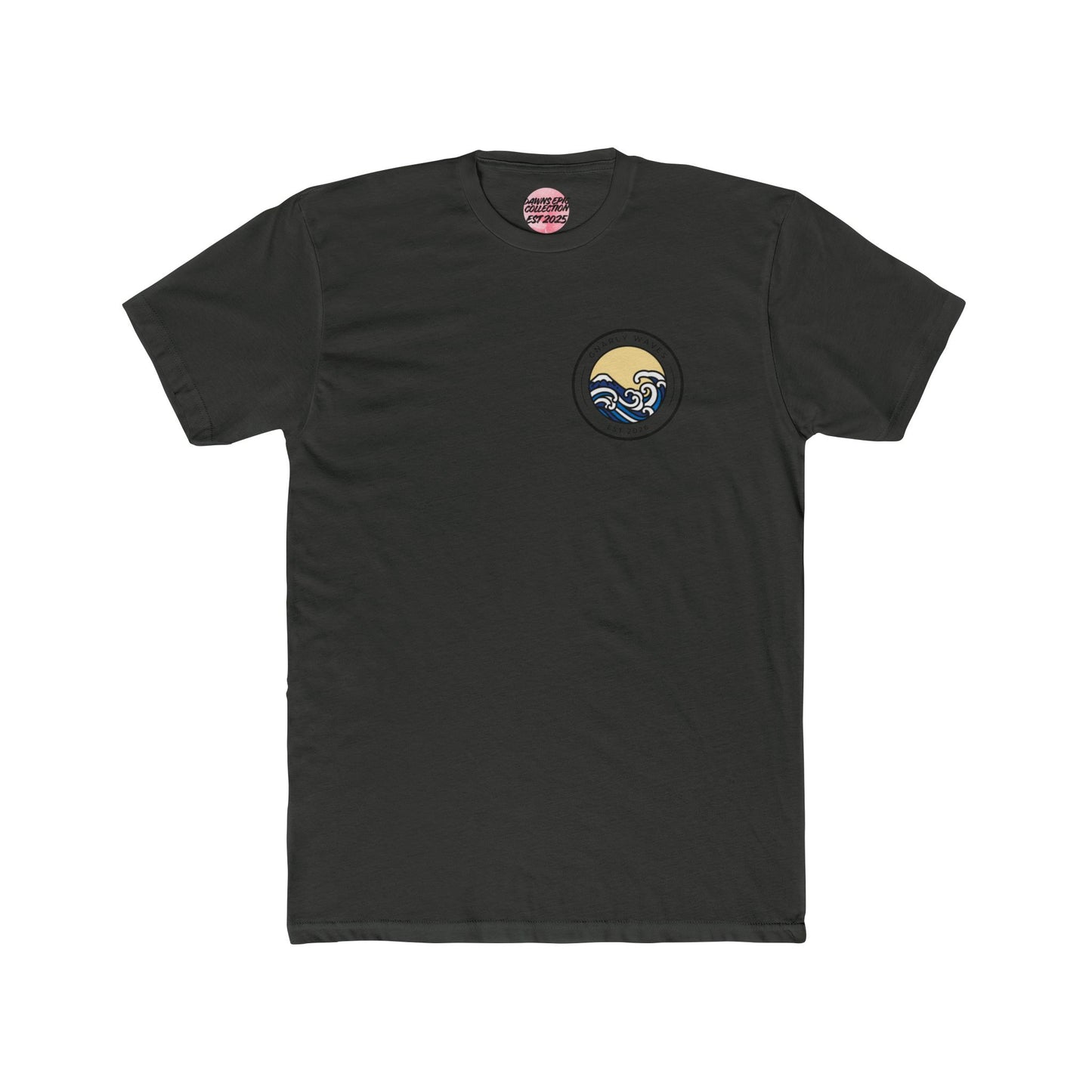 T-Shirt — Hokusai Great Wave Retro Surf Crew Tee
