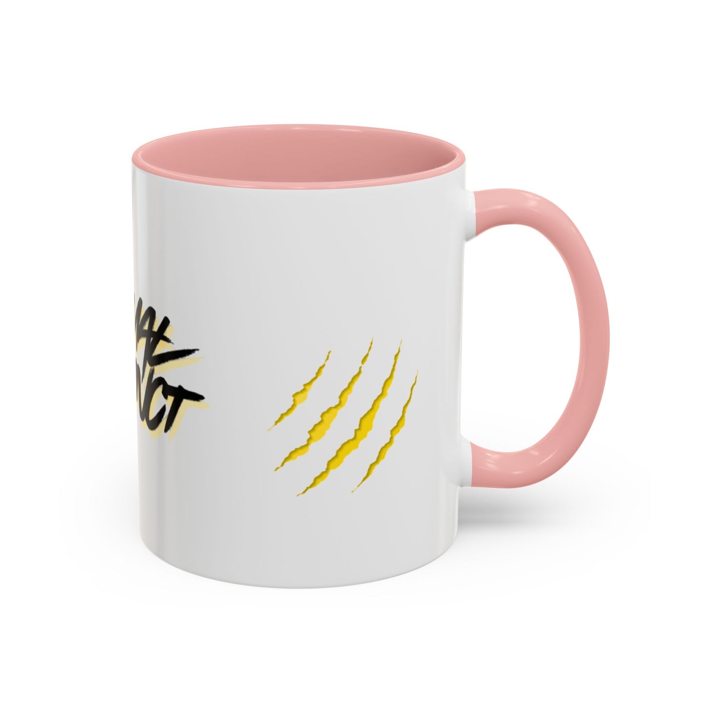 Primal Instinct Coffee Mug — Accent 11/15oz with Claw Mark Design