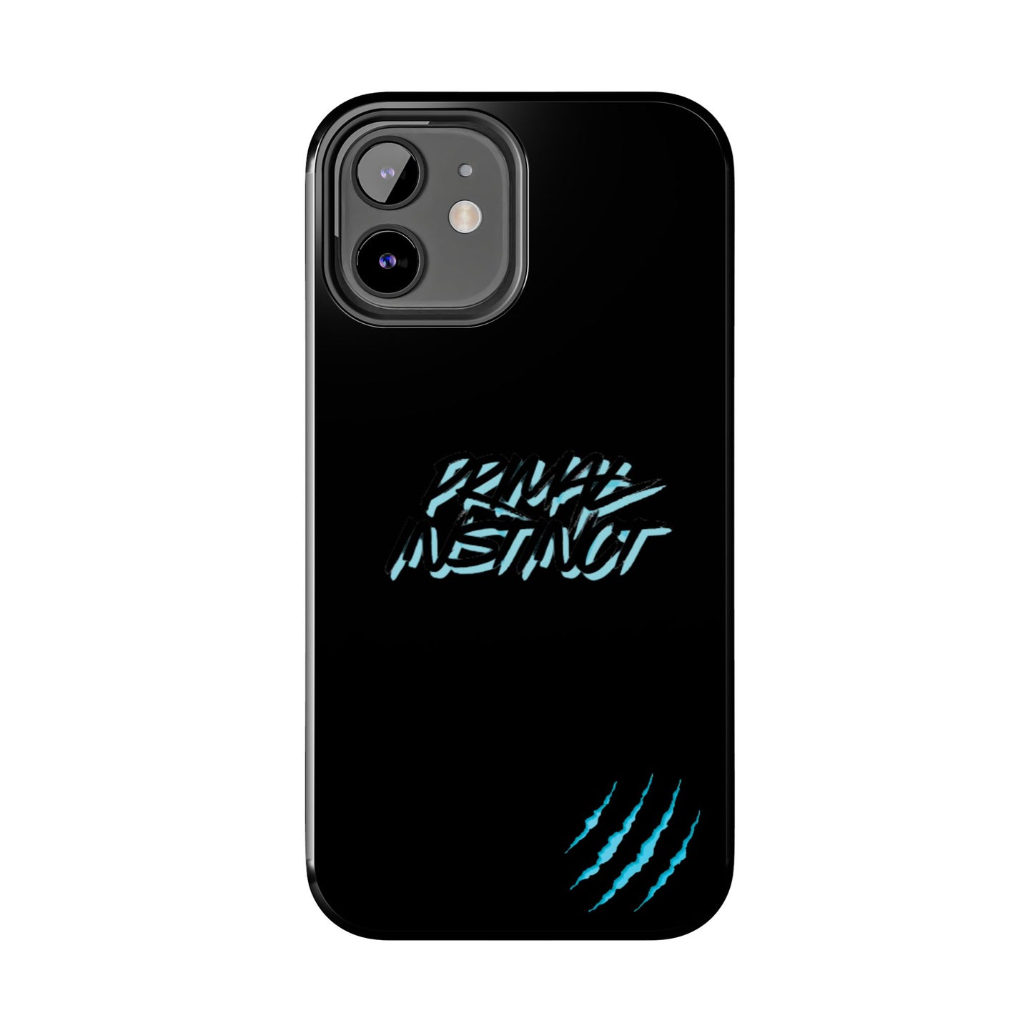 Tough Phone Case — Blue Claw 'Instinct' Scratch Design