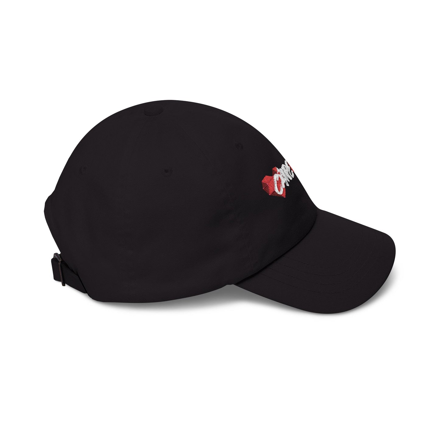 Dad Cap "Love Free" Embroidered Heart Dad Hat