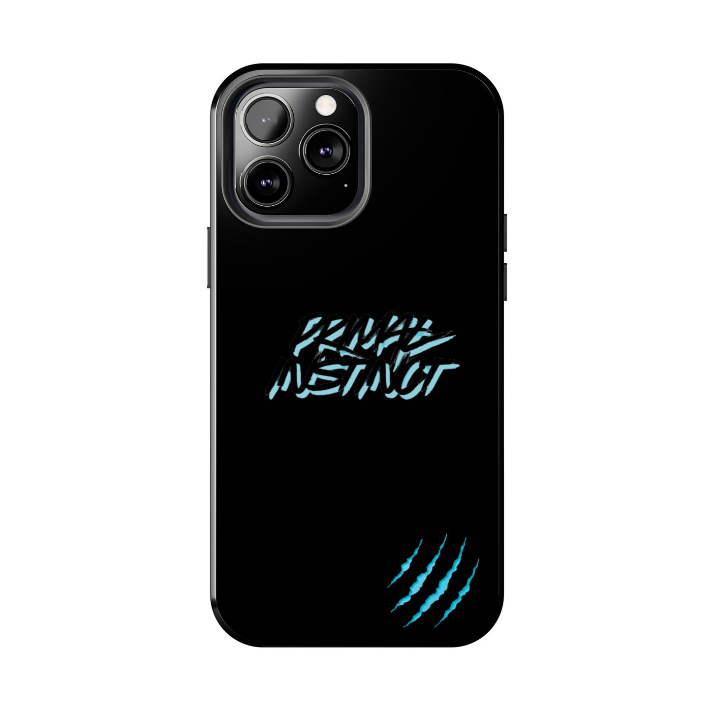 Tough Phone Case — Blue Claw 'Instinct' Scratch Design