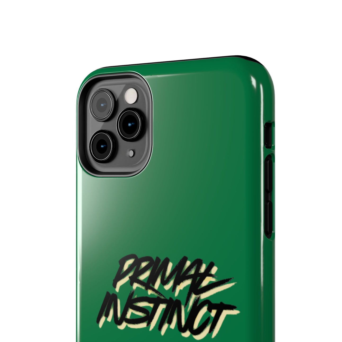 Primal Instinct Tough Phone Case — Green Claw-Mark Protective Cover