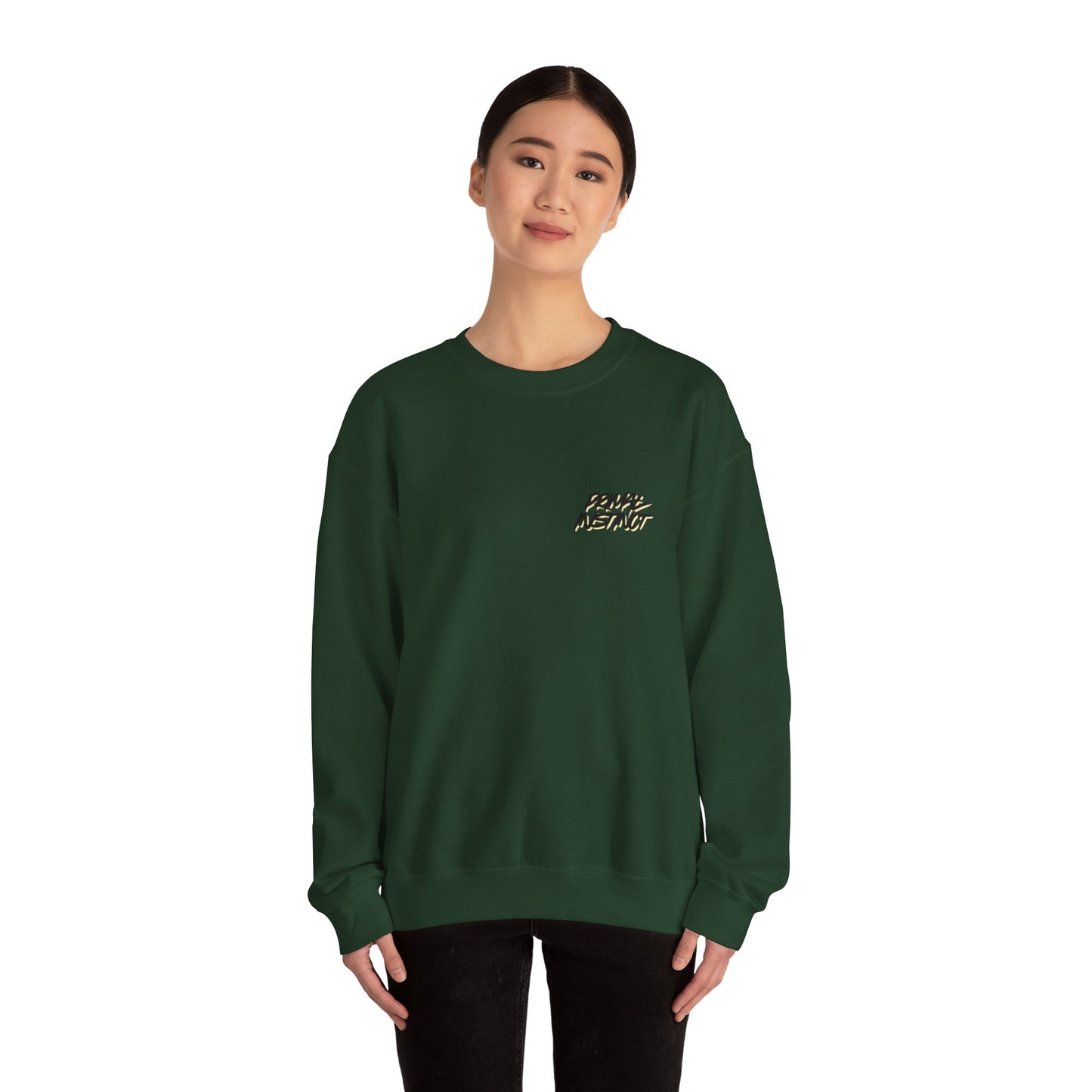 Wolf Pack Crewneck Sweatshirt – Vintage Wildlife Graphic "Wolf Pack"