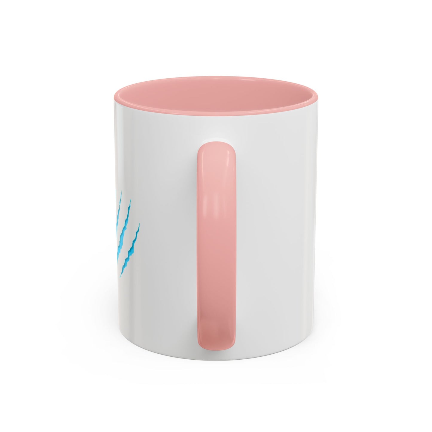Primal Instinct Accent Coffee Mug – Bold Script & Claw Mark 11/15oz